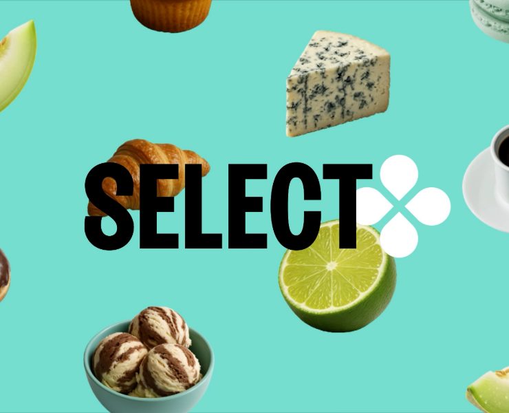Перекрёсток Select — айдентика для сети магазинов на Dprofile