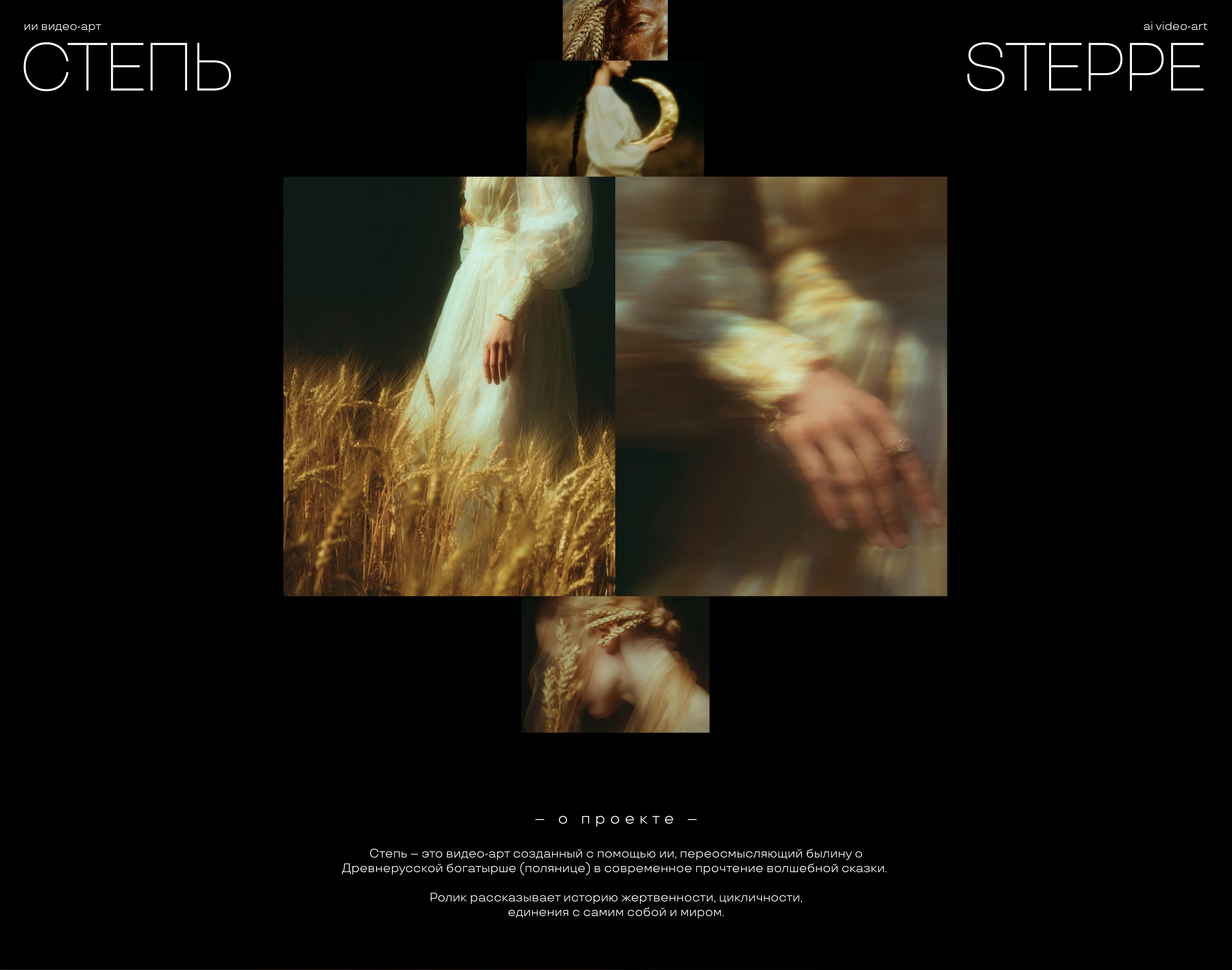 Степь | ai project — Изображение №1 — Анимация на Dprofile