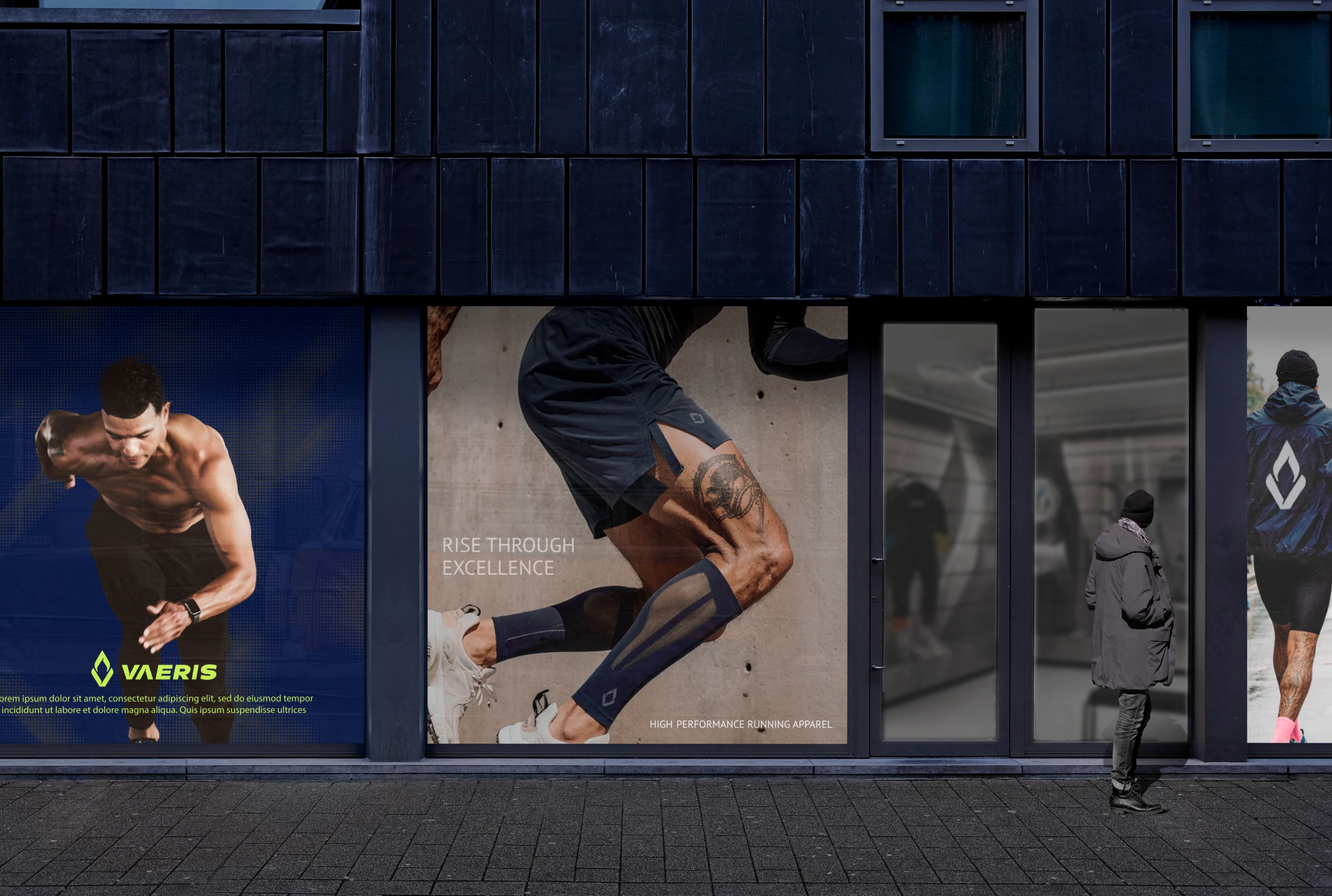 Running Clothes Vaeris Brand Identity / Logo — Изображение №13 — Брендинг на Dprofile