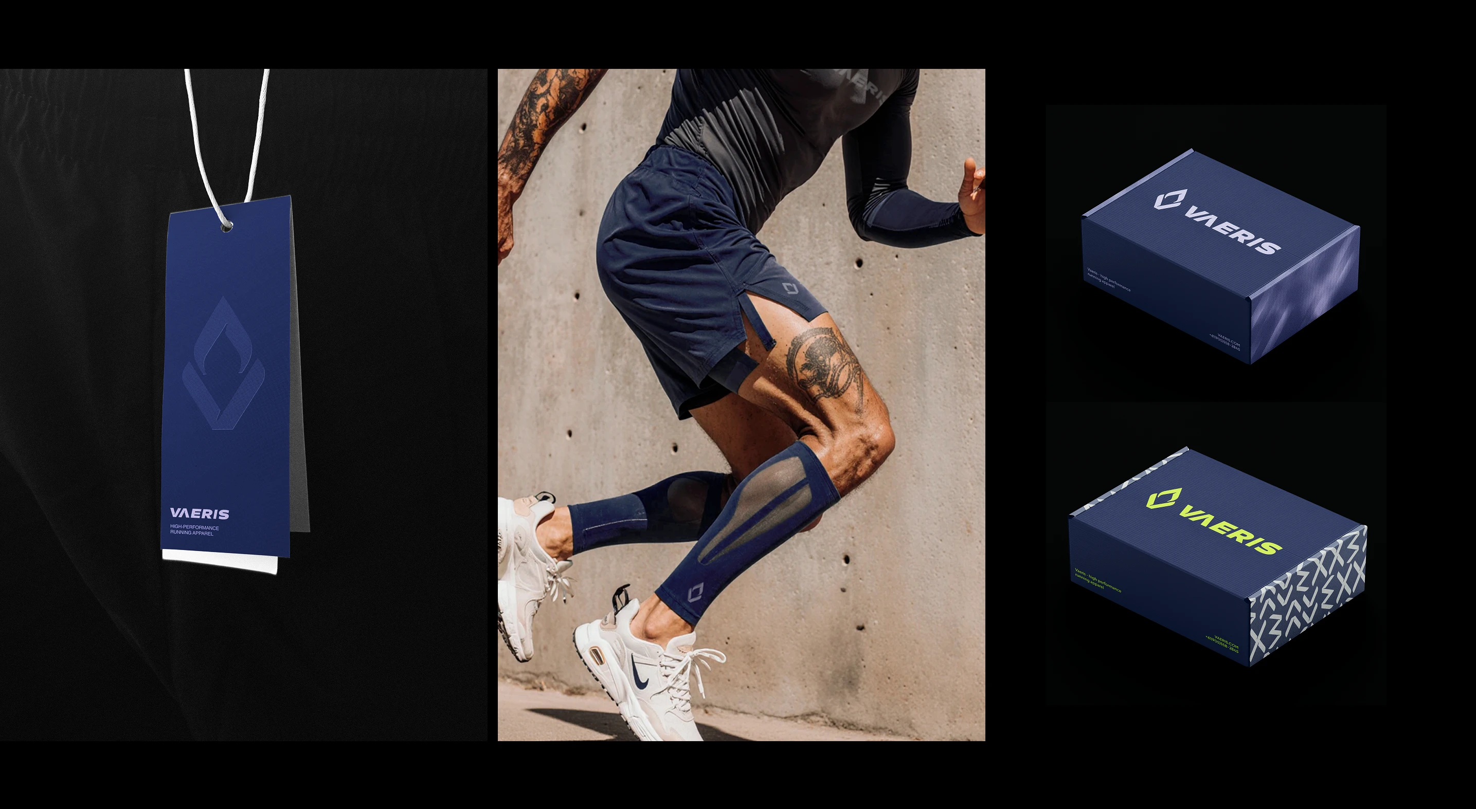 Running Clothes Vaeris Brand Identity / Logo — Изображение №5 — Брендинг на Dprofile