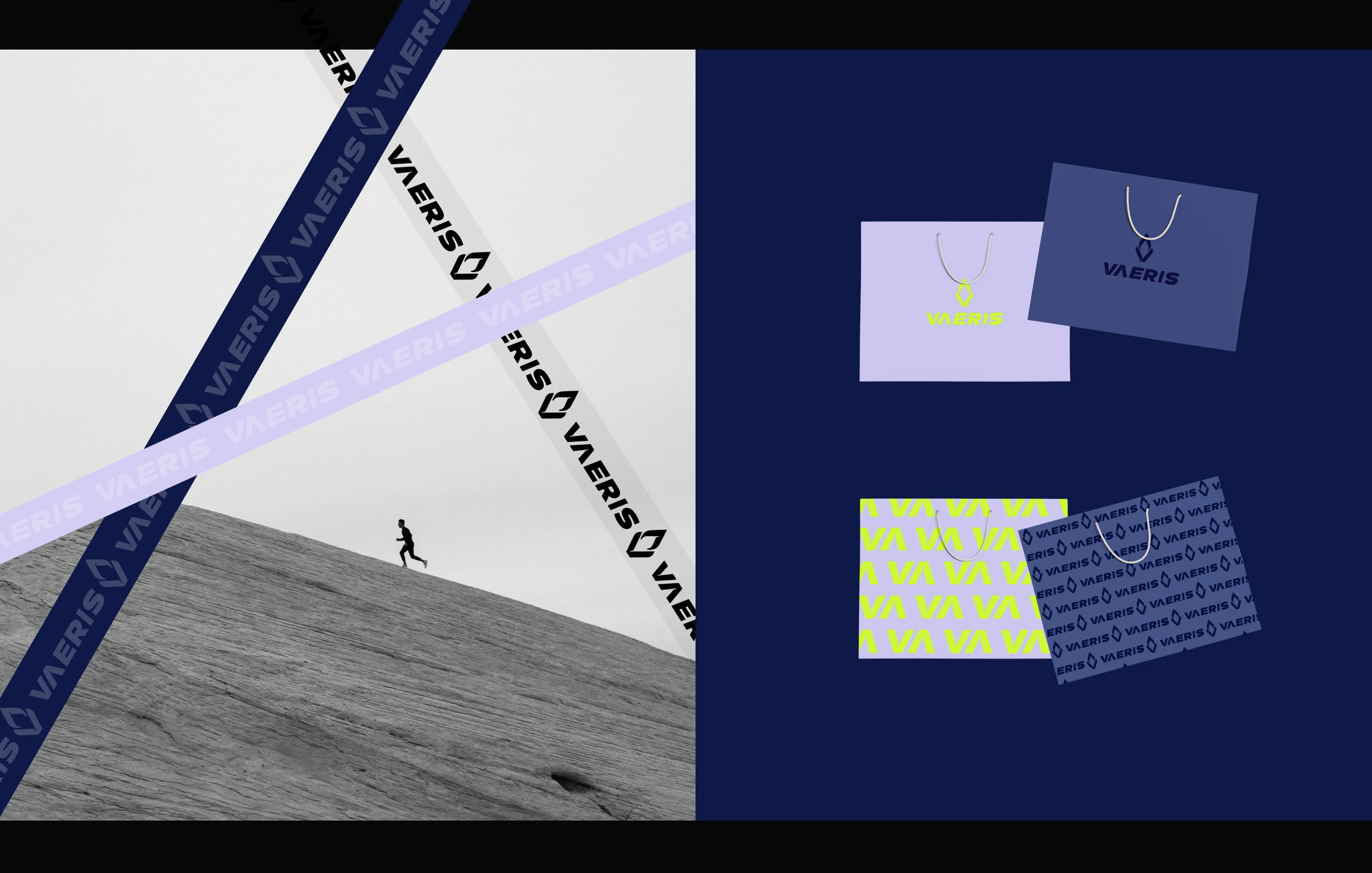 Running Clothes Vaeris Brand Identity / Logo — Изображение №14 — Брендинг на Dprofile