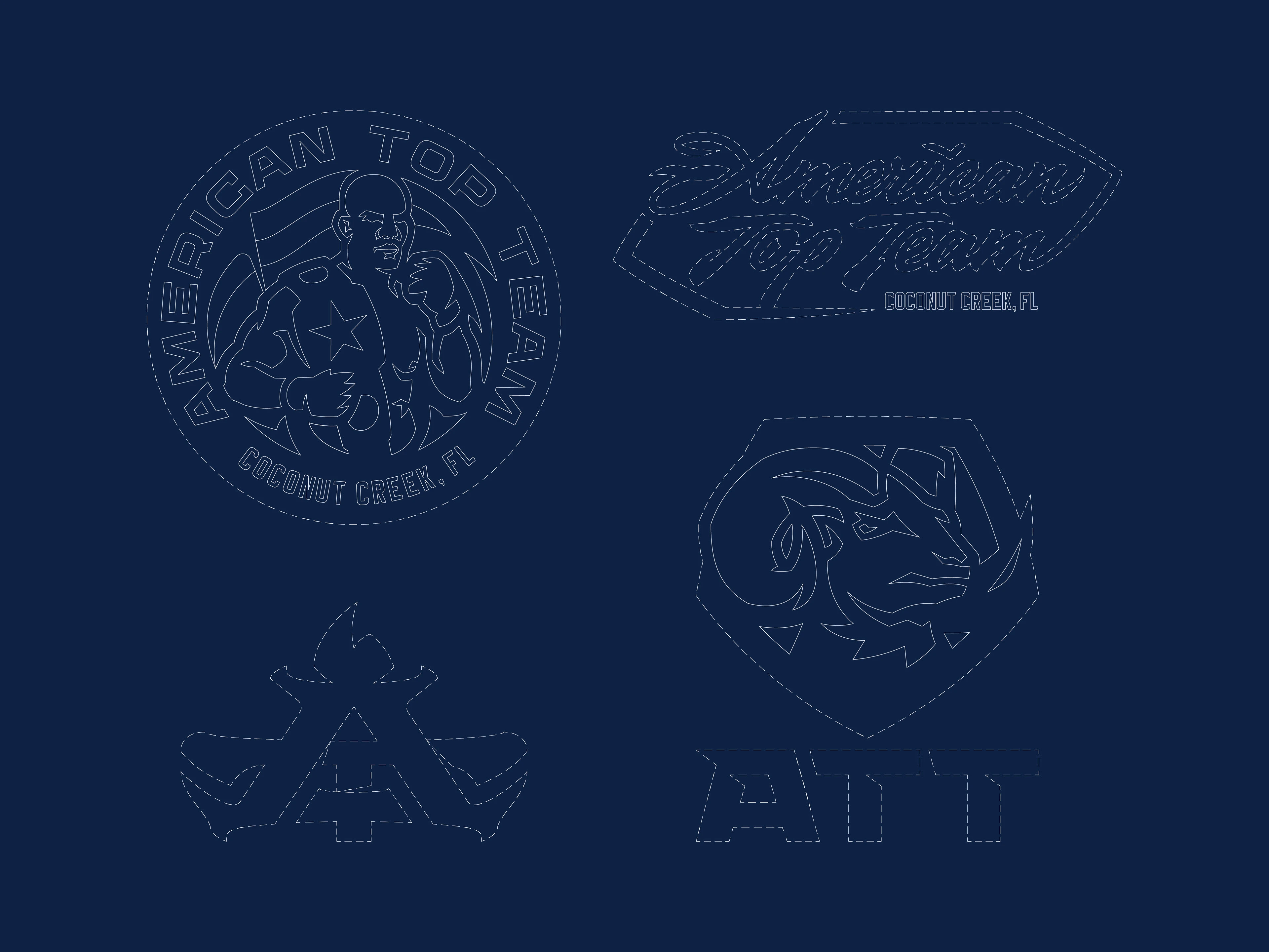 American Top Team — Изображение №2 — Брендинг, Иллюстрация на Dprofile