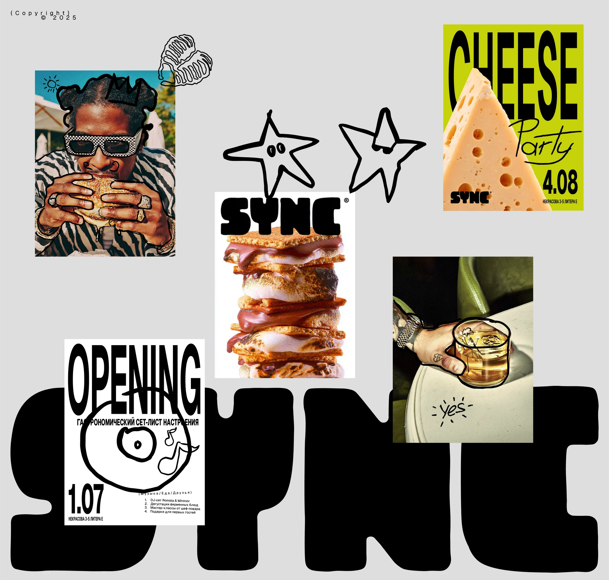 SYNC — Изображение №16 — Брендинг, Графика на Dprofile