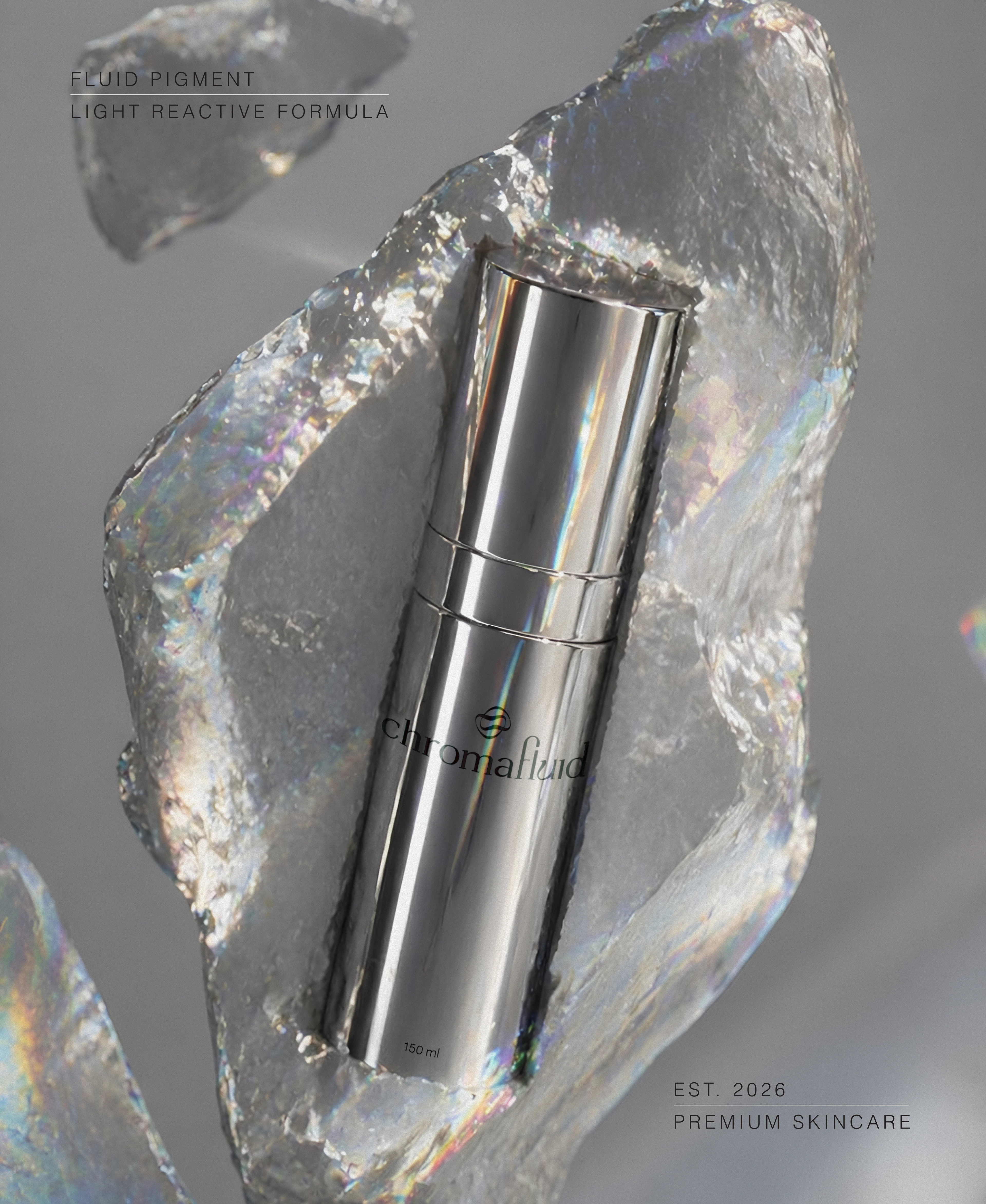 CHROMAFLUID — Cosmetic Brand Identity Design — Изображение №2 — Брендинг на Dprofile