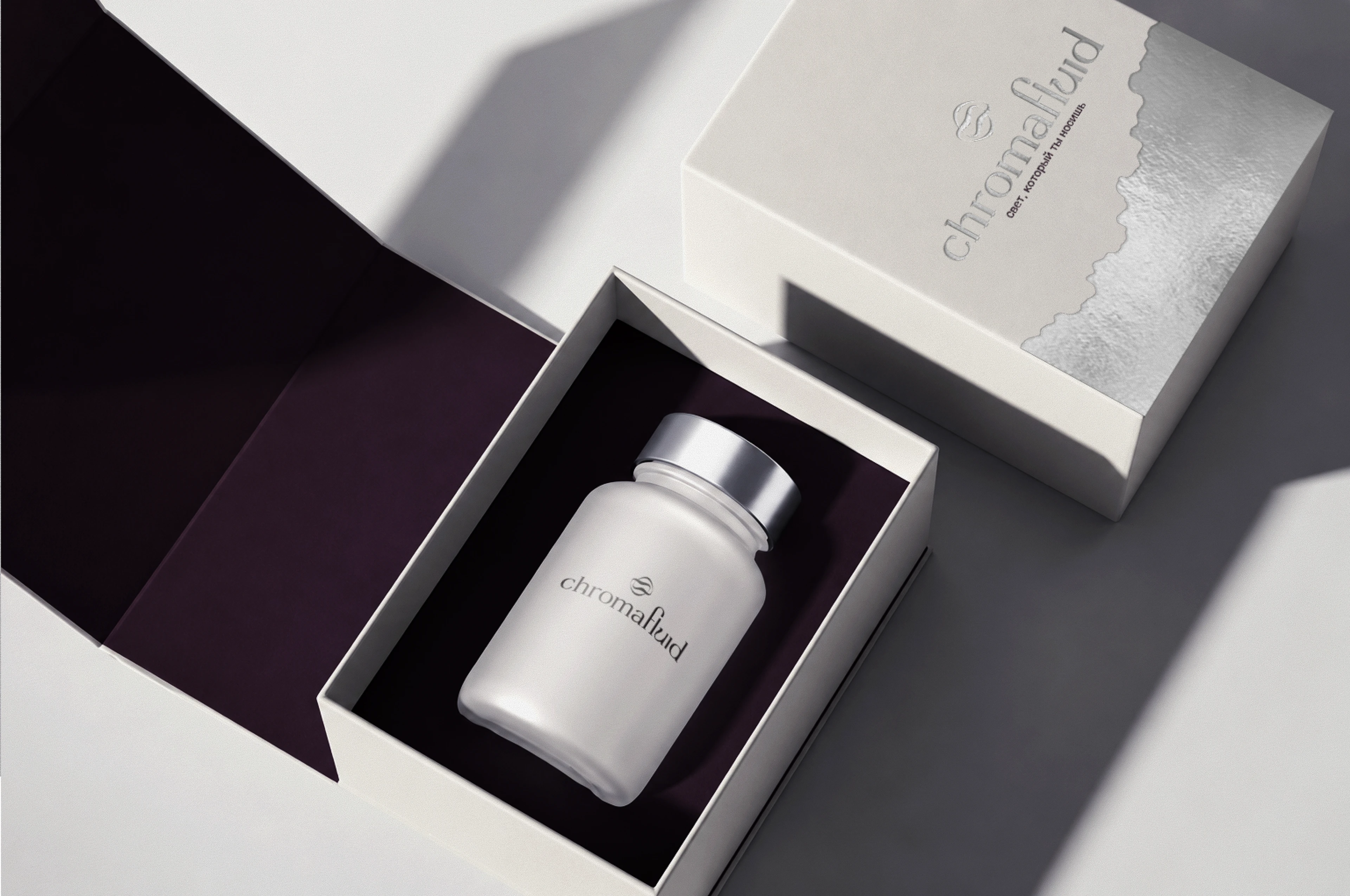 CHROMAFLUID — Cosmetic Brand Identity Design — Изображение №12 — Брендинг на Dprofile