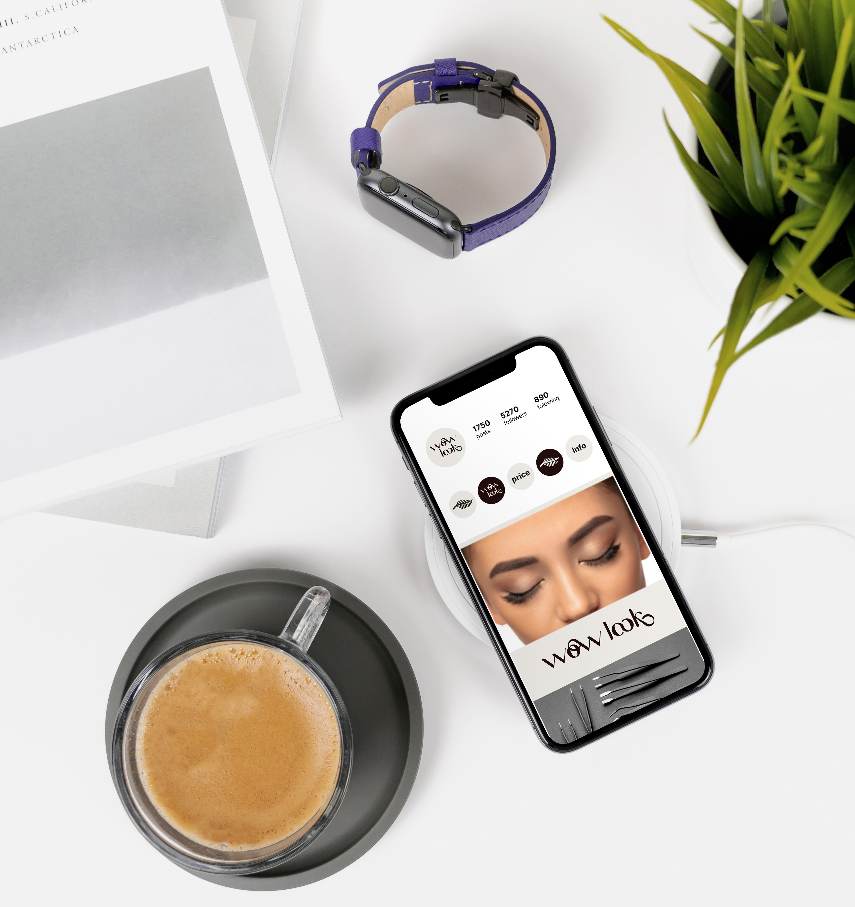 logo | eyelash extension studio — Изображение №10 — Брендинг на Dprofile