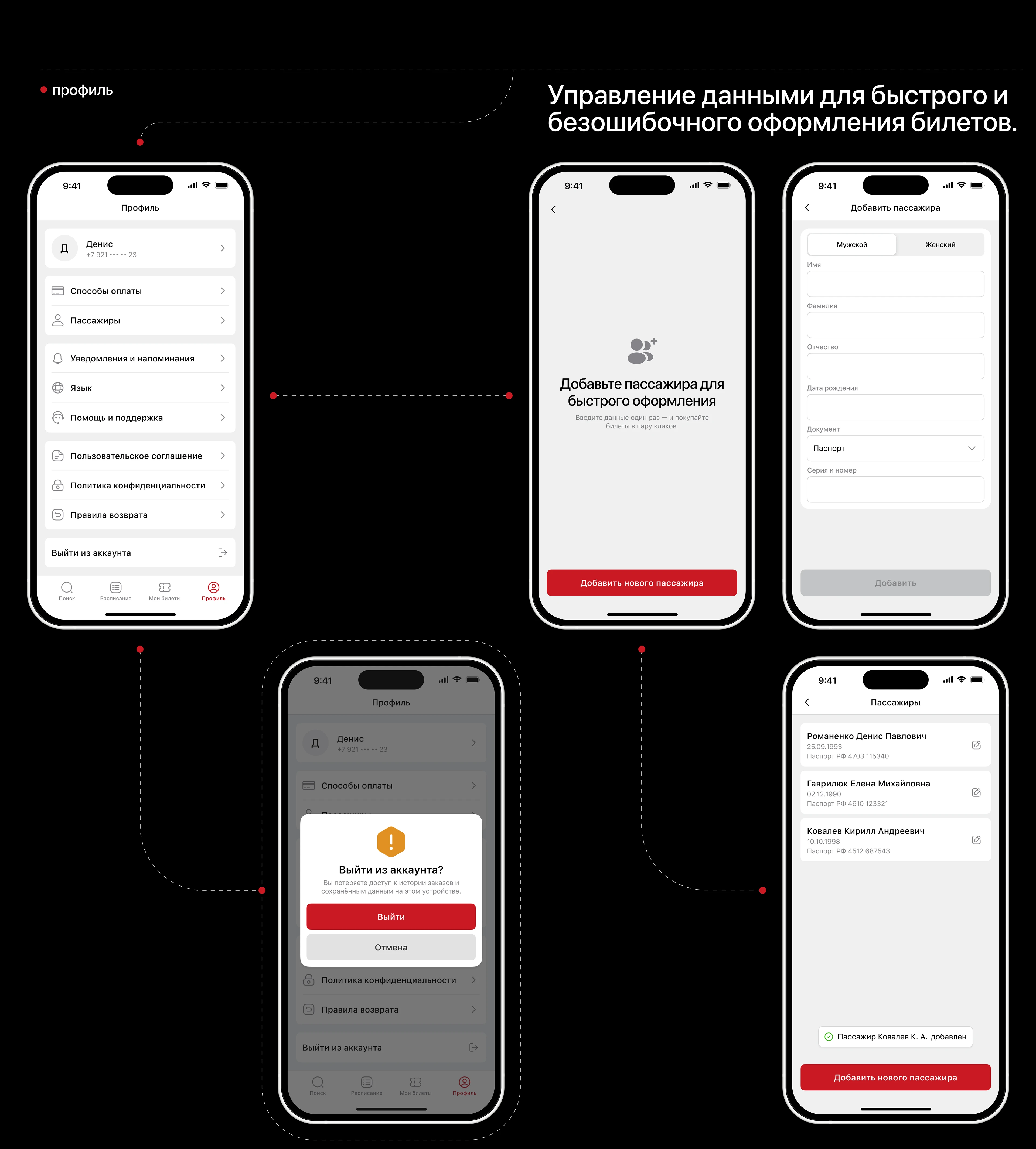 Trevia — сервис покупки ж/д билетов — Изображение №12 — Интерфейсы на Dprofile