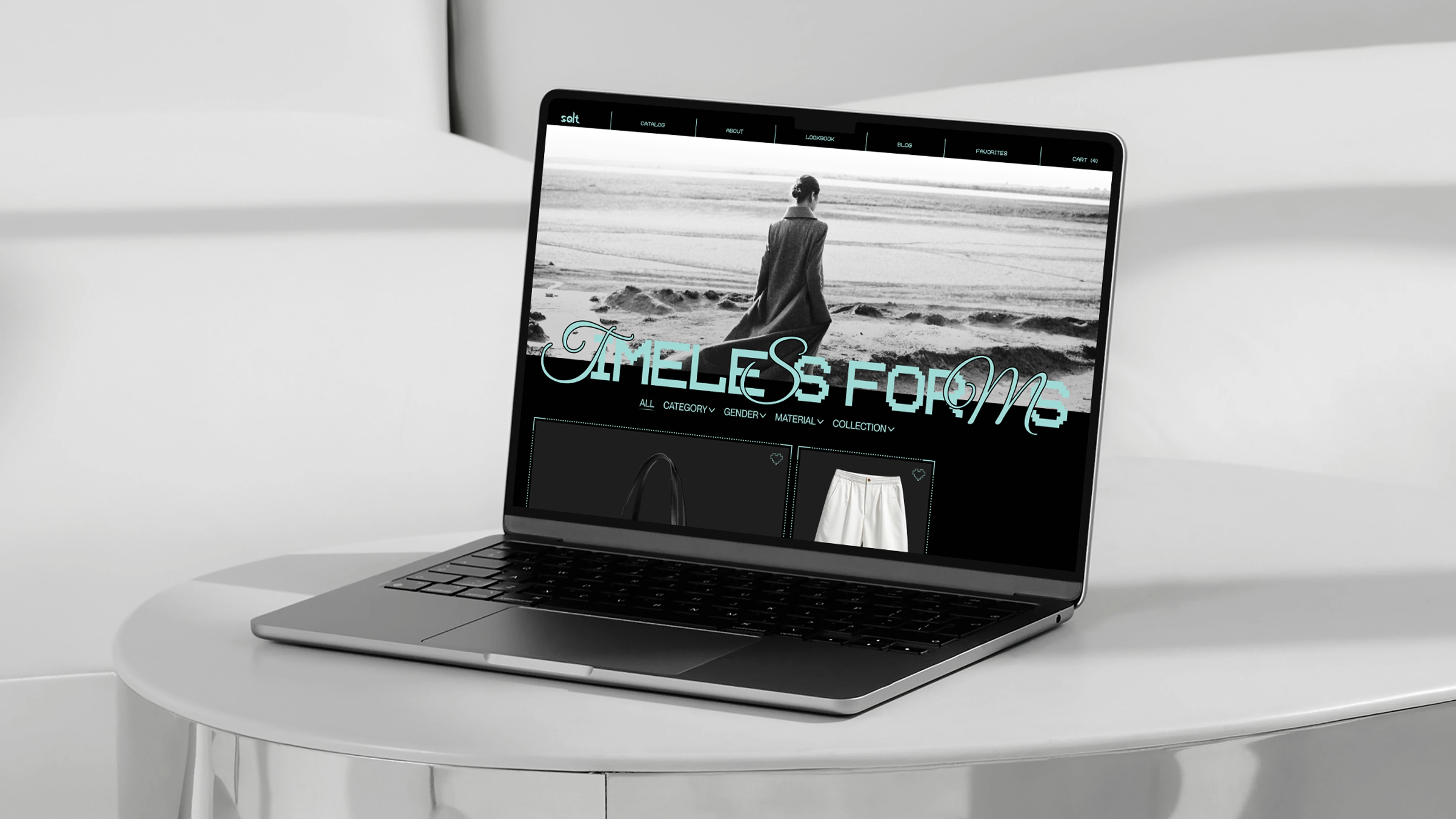 Salt — онлайн-бутик — Изображение №5 — Интерфейсы, Брендинг на Dprofile