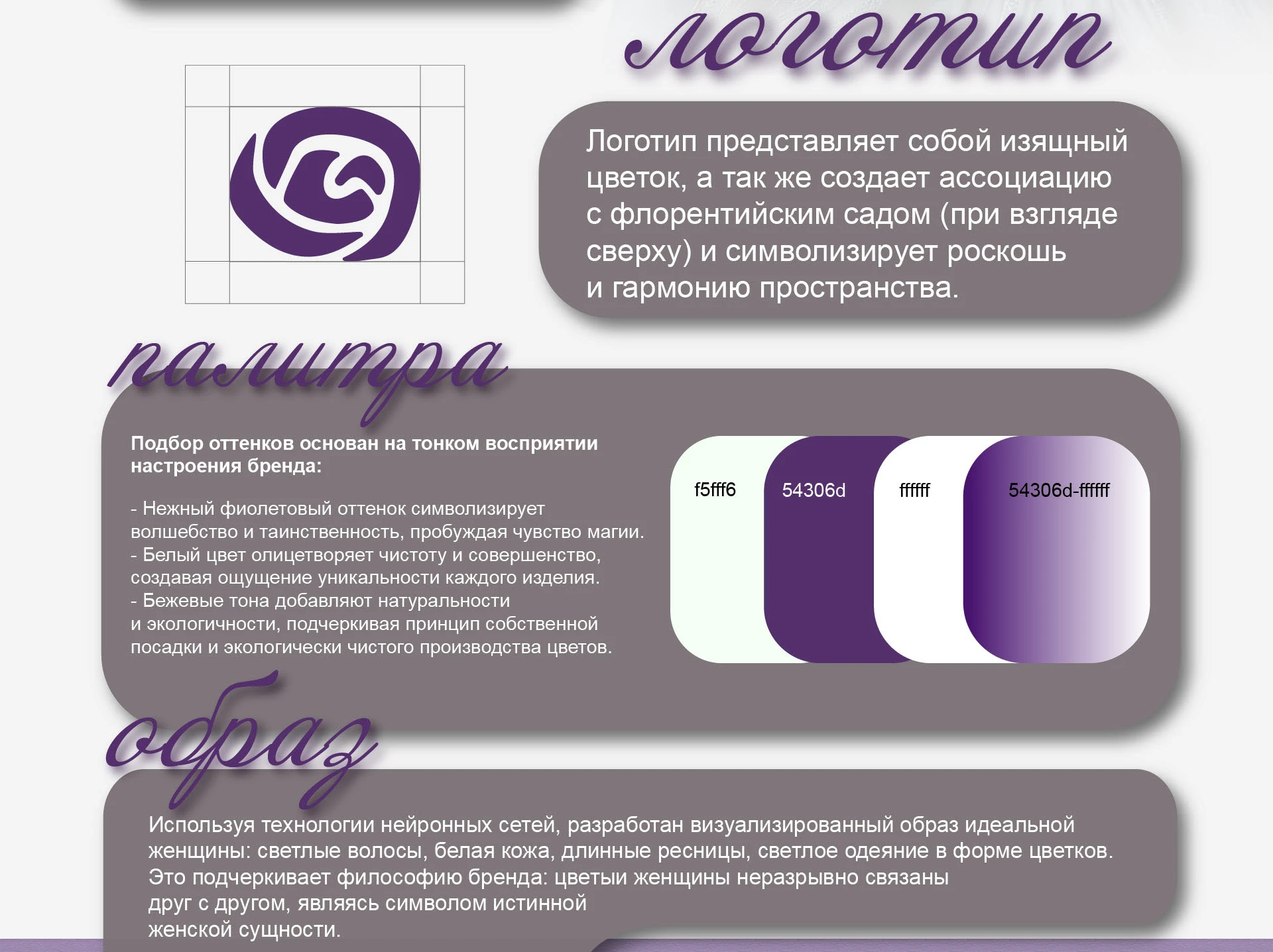 Фирменный стиль для цветочной студии — Изображение №2 — Брендинг на Dprofile