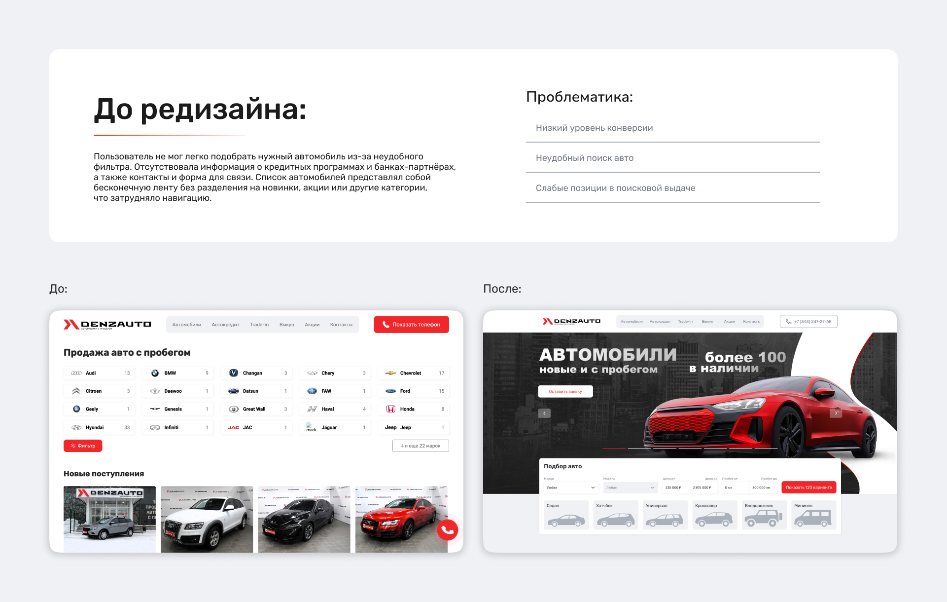 Многостраничный сайт автосалона | Multi-page site — Изображение №4 — Интерфейсы на Dprofile