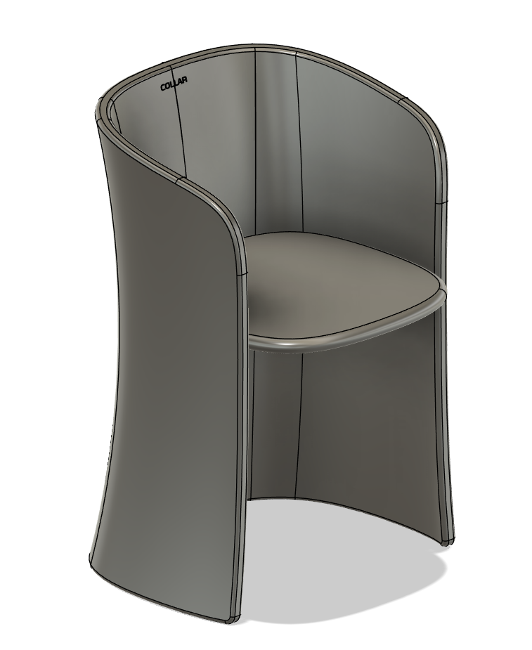 COLLAR стул — Изображение №14 — 3D, Промдизайн на Dprofile
