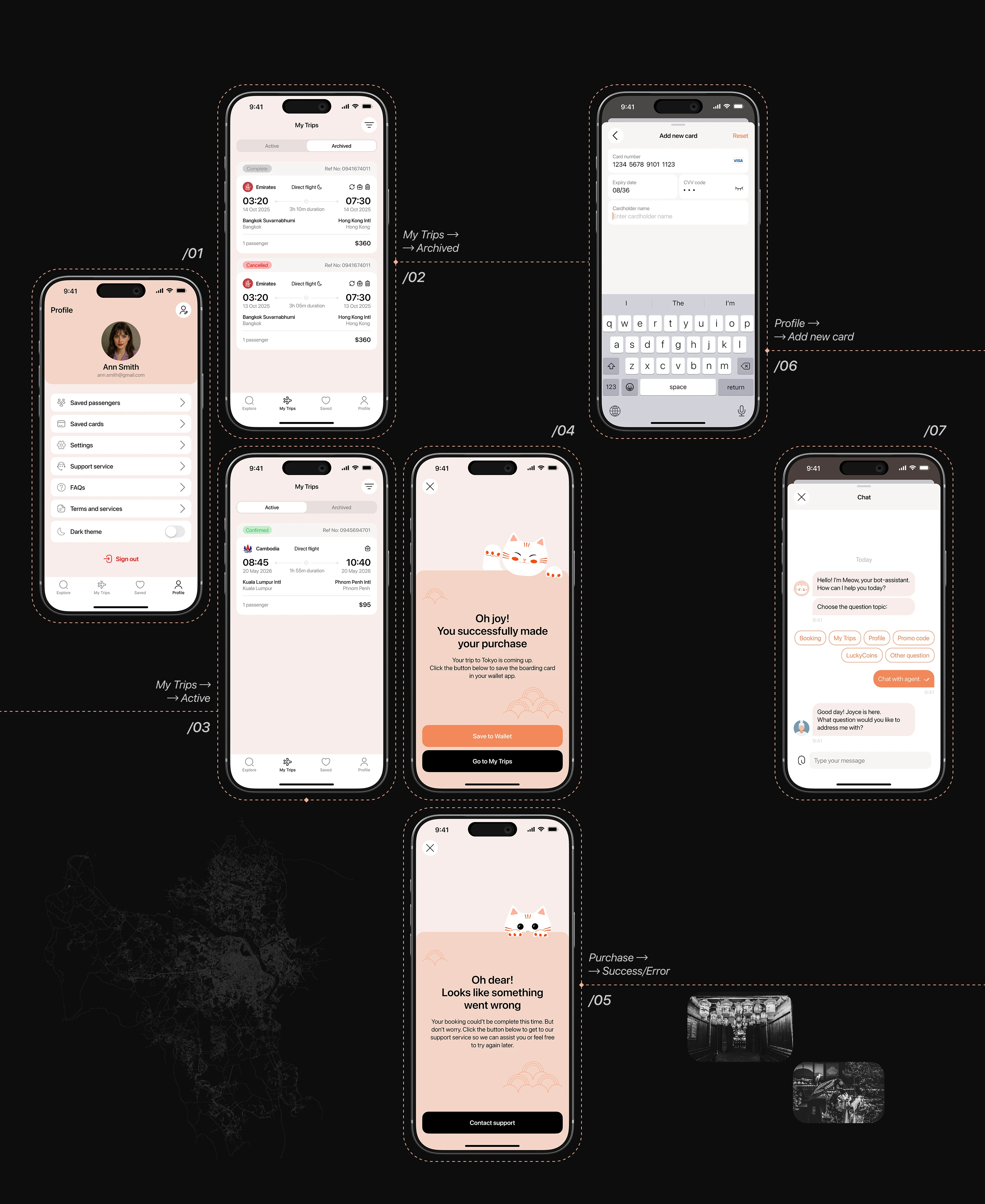 Asia Go! | Travel booking app — Изображение №11 — Интерфейсы на Dprofile