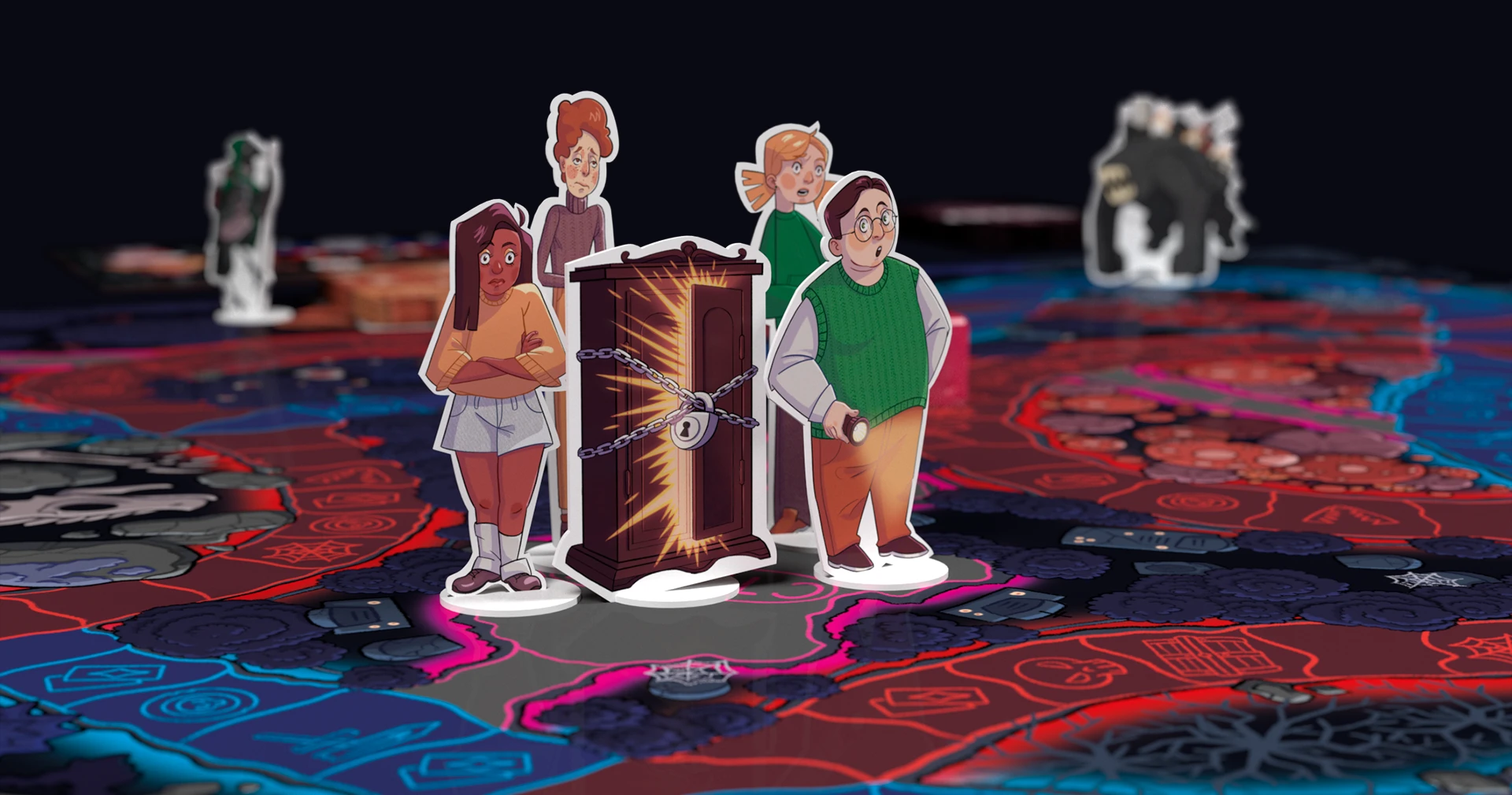 Кошмарная погоня | Настольная игра — Изображение №3 — Брендинг, Иллюстрация на Dprofile
