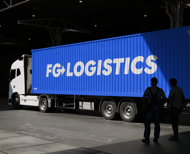 FG-LOGISTICS | LOGOTYPE — Брендинг на Dprofile