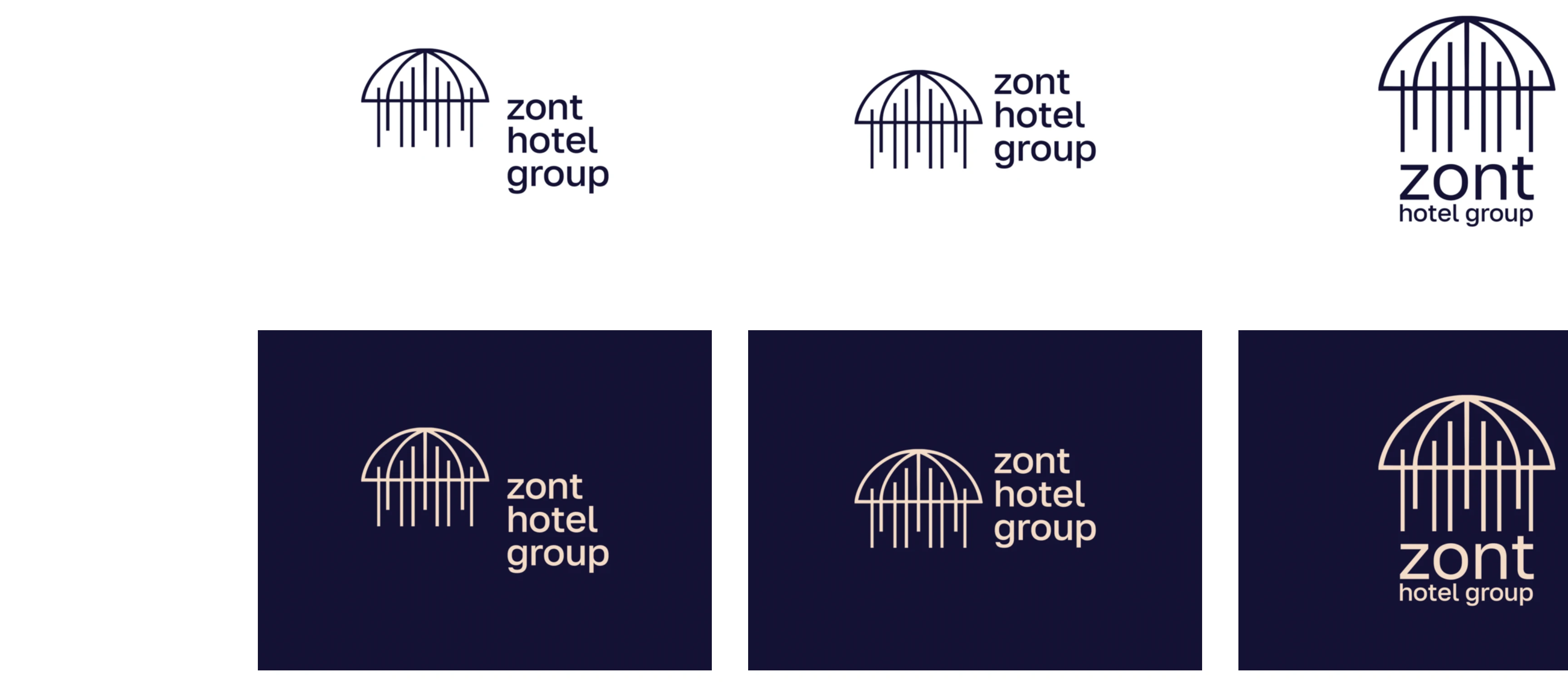 Айдентика для Zont Hotel Group — Изображение №2 — Брендинг на Dprofile
