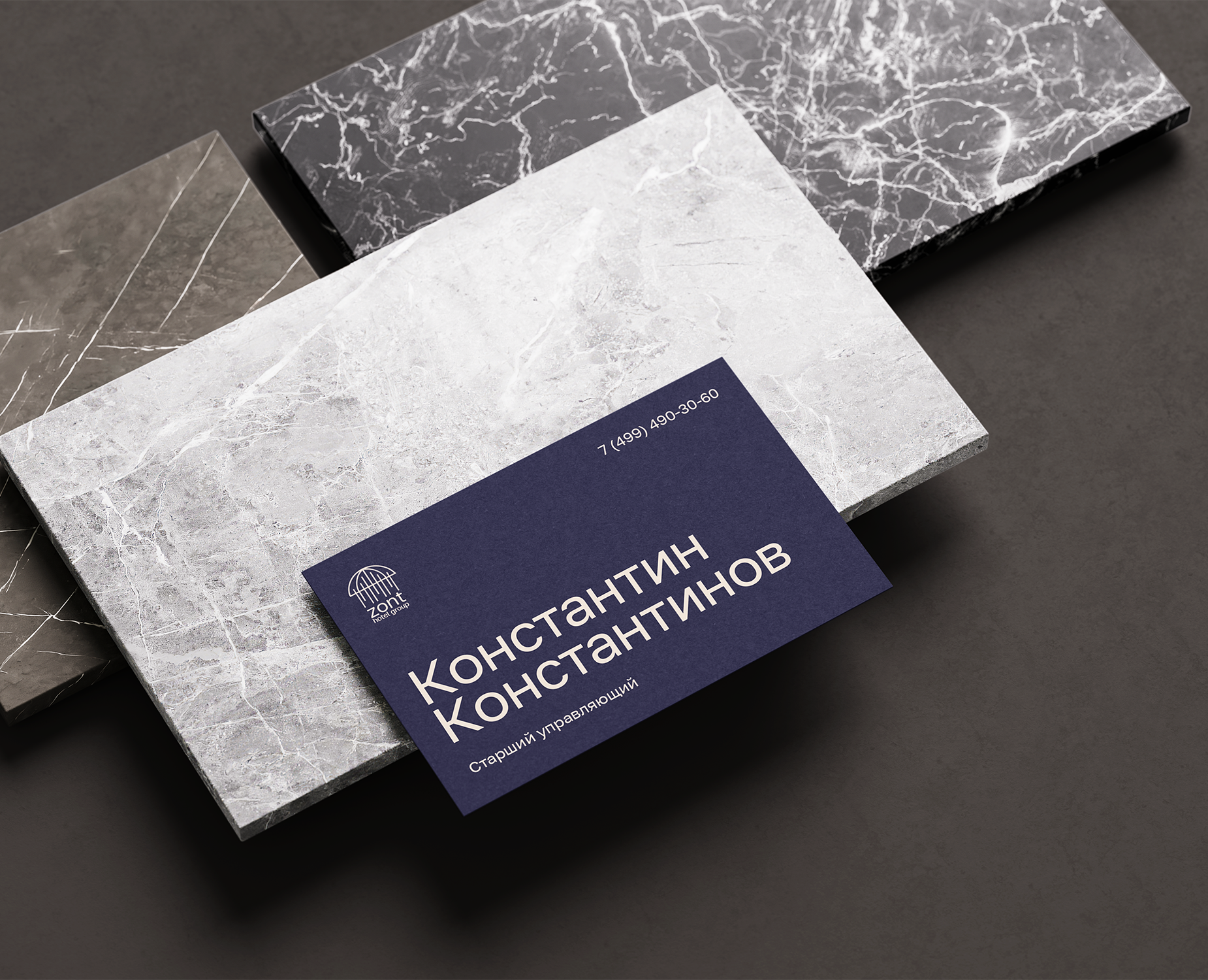 Айдентика для Zont Hotel Group — Брендинг на Dprofile