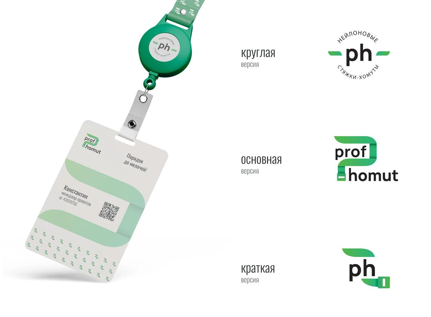 Логотип | Фирменный стиль для Profhomut — Изображение №4 — Брендинг на Dprofile