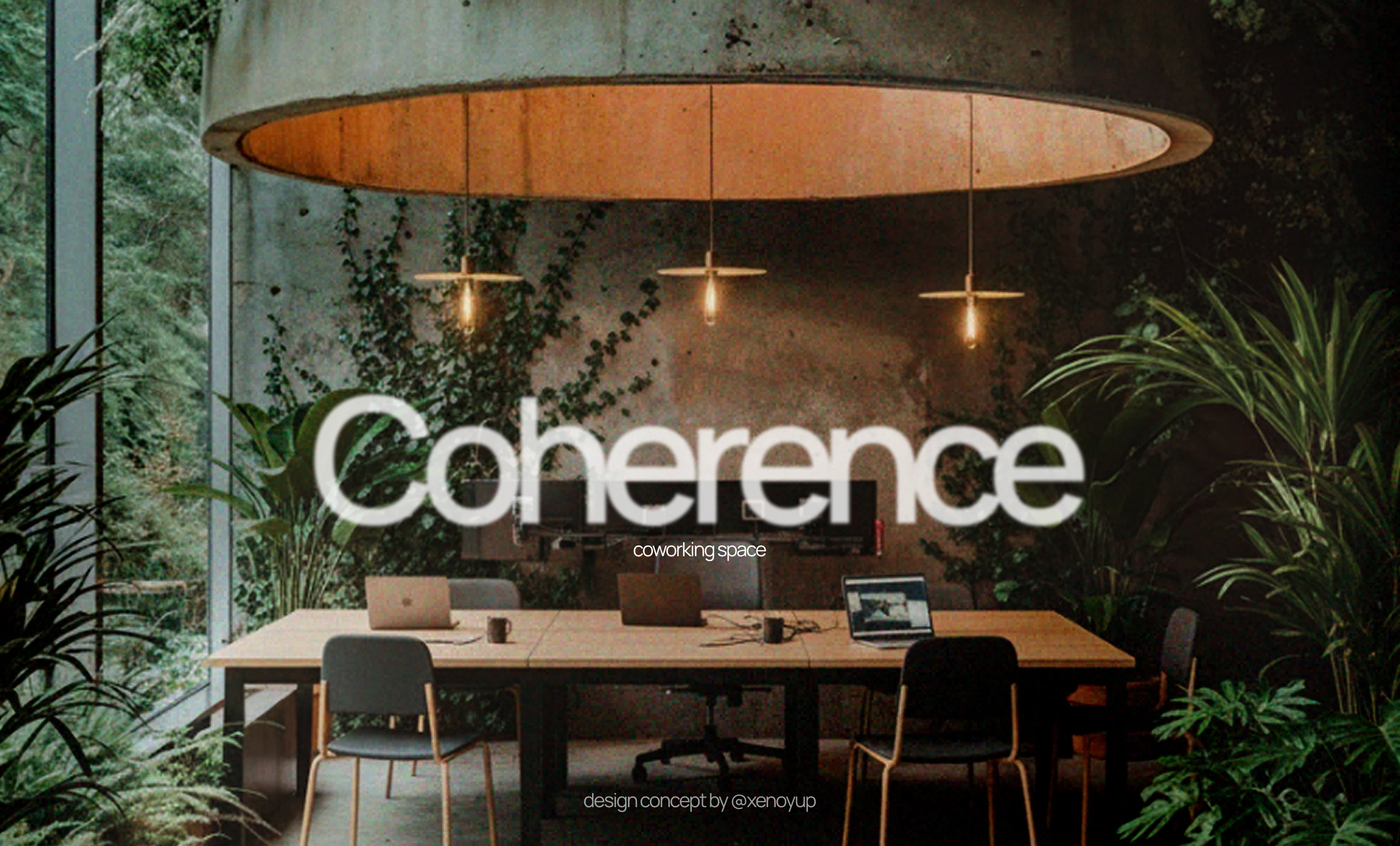 Coherence {workspace} • web site design — Изображение №1 — Интерфейсы на Dprofile