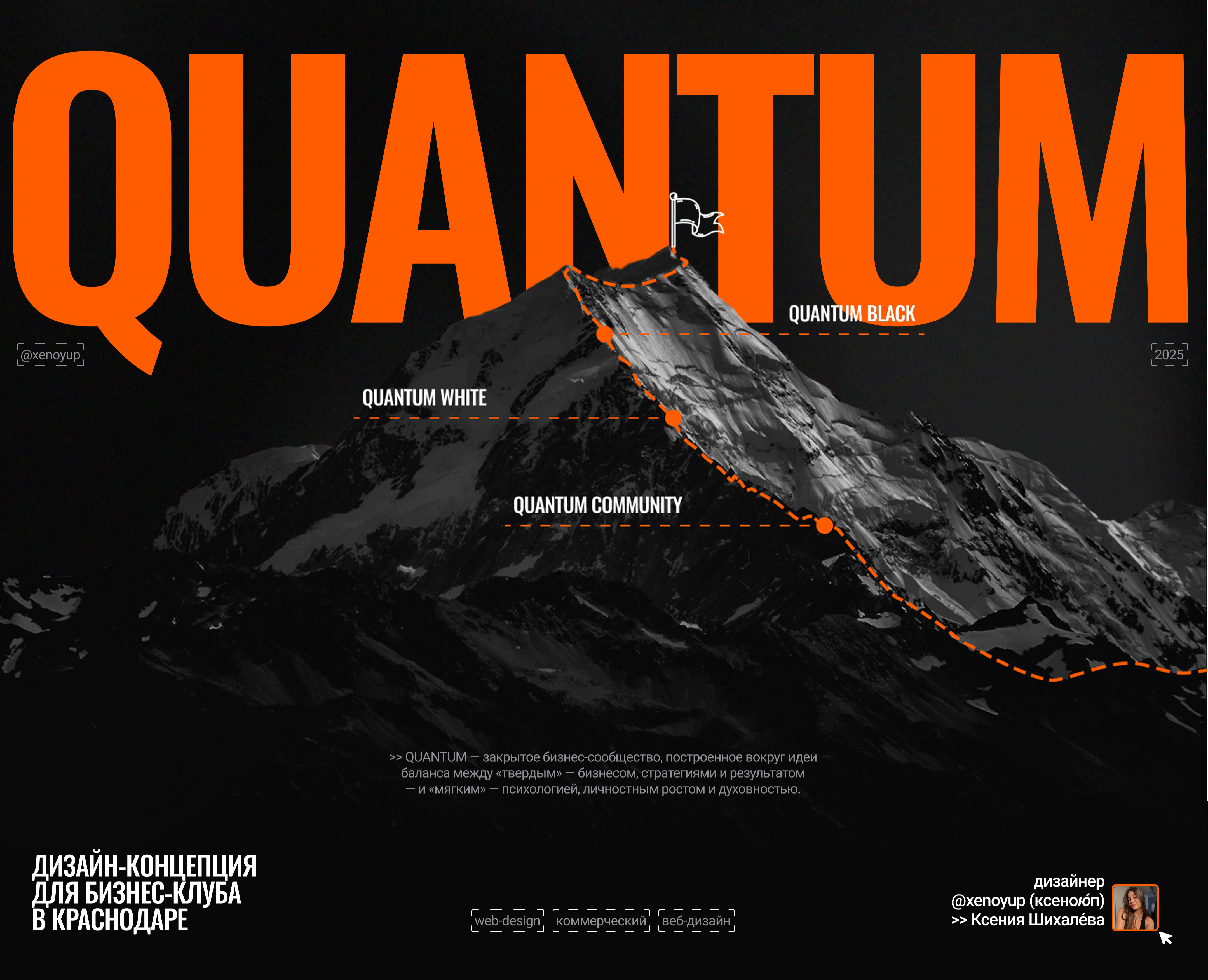 QUANTUM :: Сайт для бизнес-клуба — Интерфейсы на Dprofile