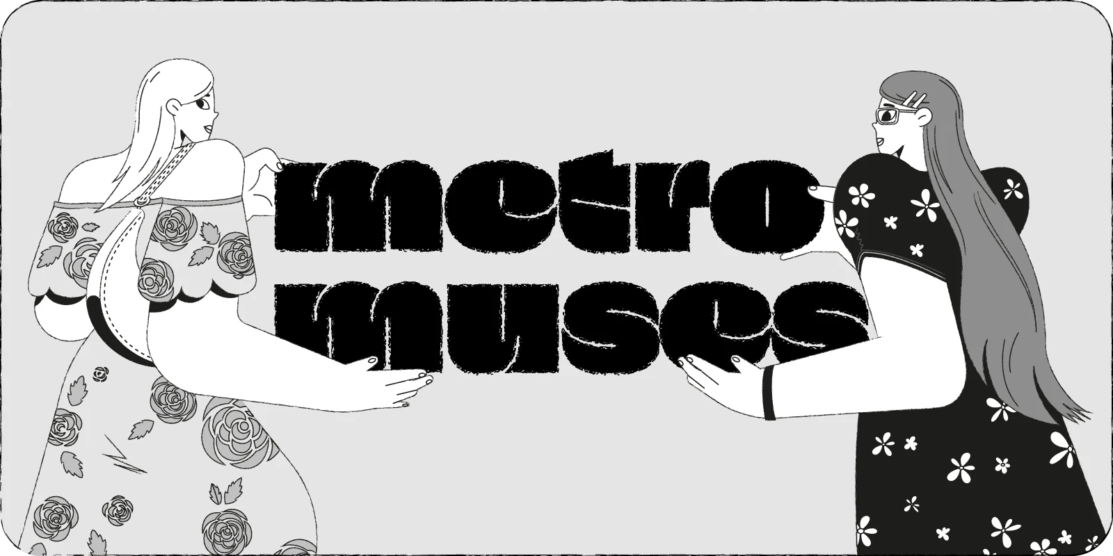 Серия иллюстраций | Metro Muses — Изображение №1 — Иллюстрация на Dprofile