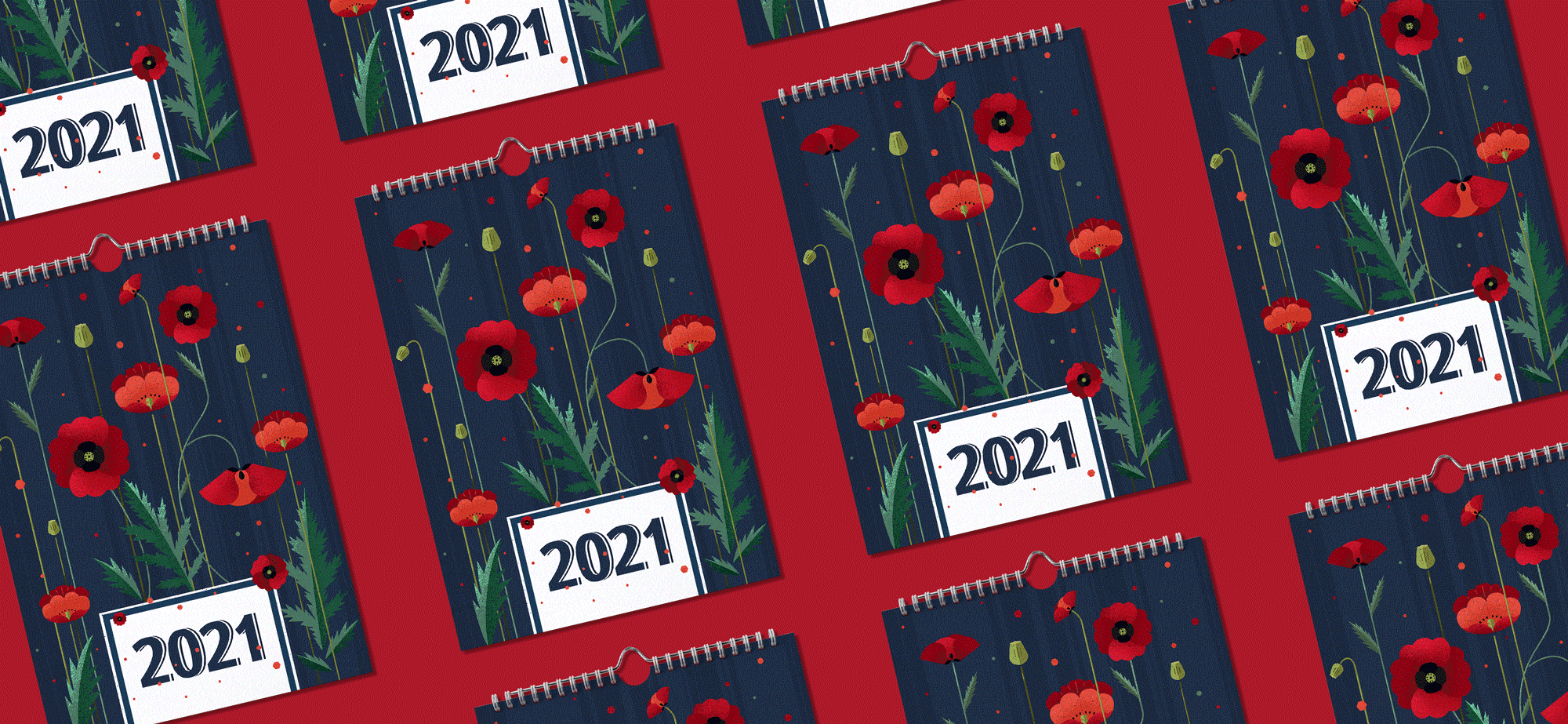 Иллюстрации | Календарь 2021 — Изображение №1 — Иллюстрация, Графика на Dprofile