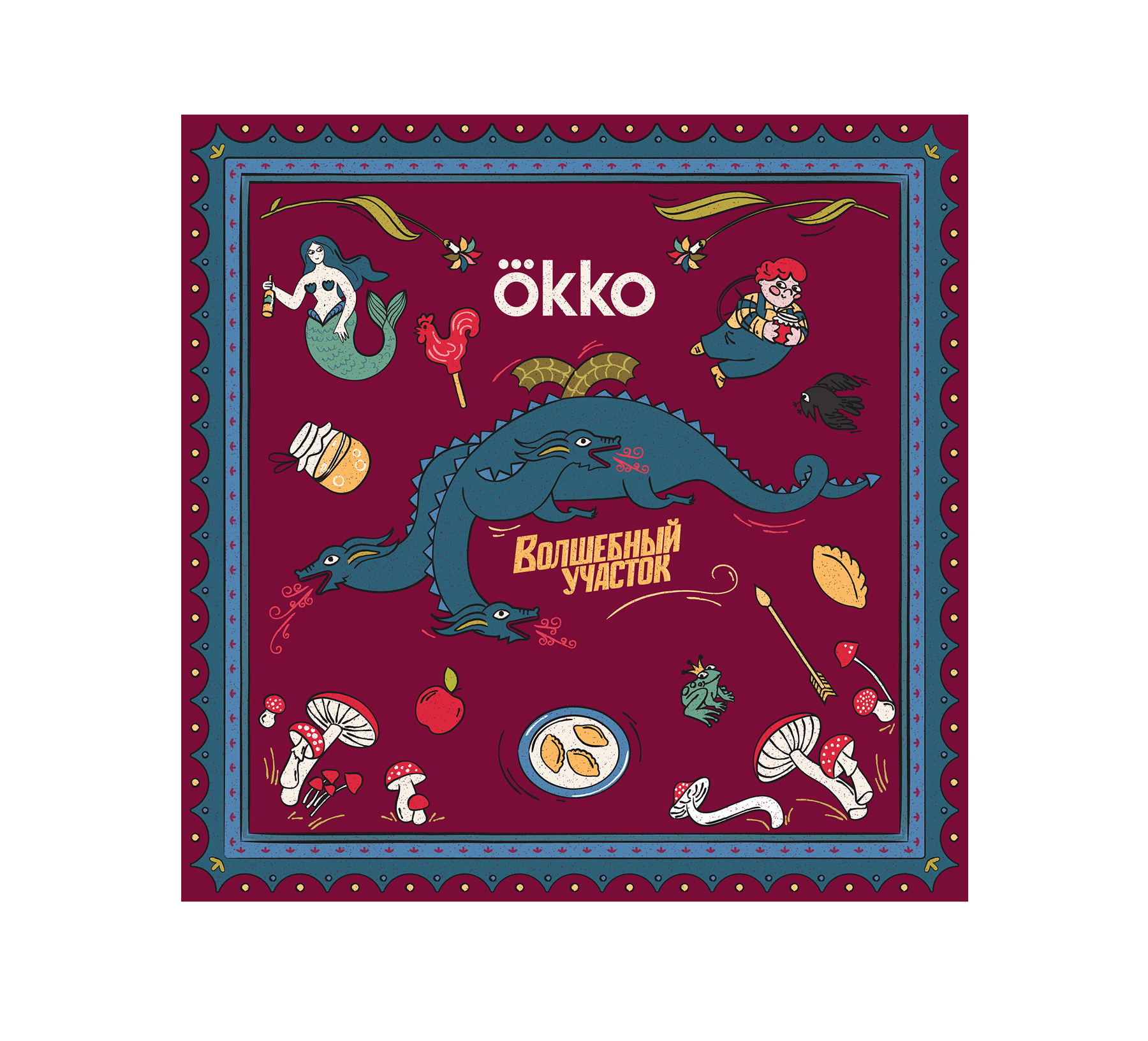 Иллюстрация | Промо-мерч для ОККО — Изображение №4 — Иллюстрация, Графика на Dprofile