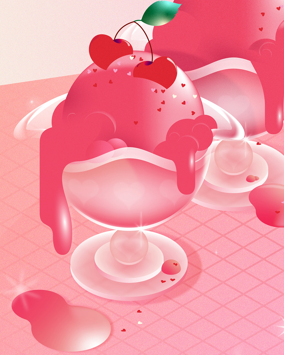 Коллекция иллюстраций | Grains and gradients — Изображение №12 — Иллюстрация на Dprofile