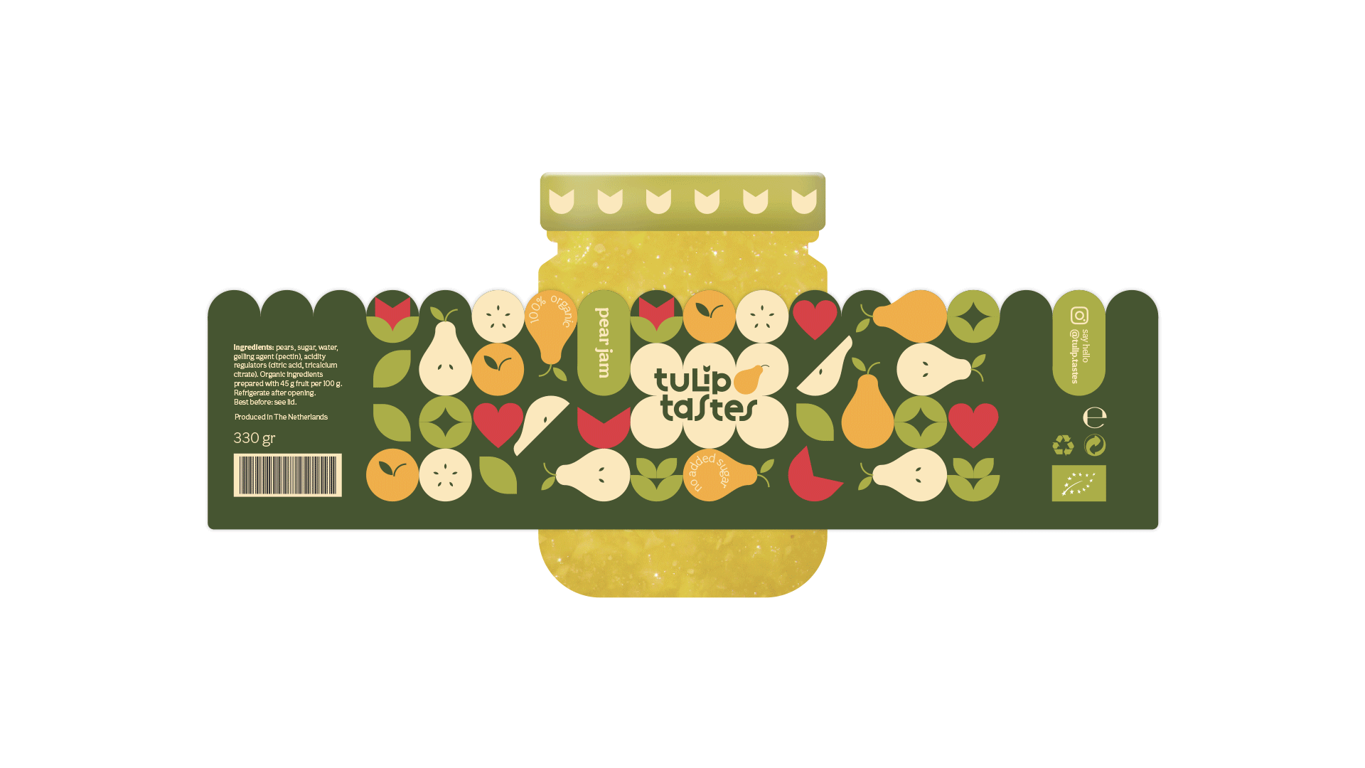 Айдентика | Tulip Tastes — Изображение №7 — Брендинг на Dprofile