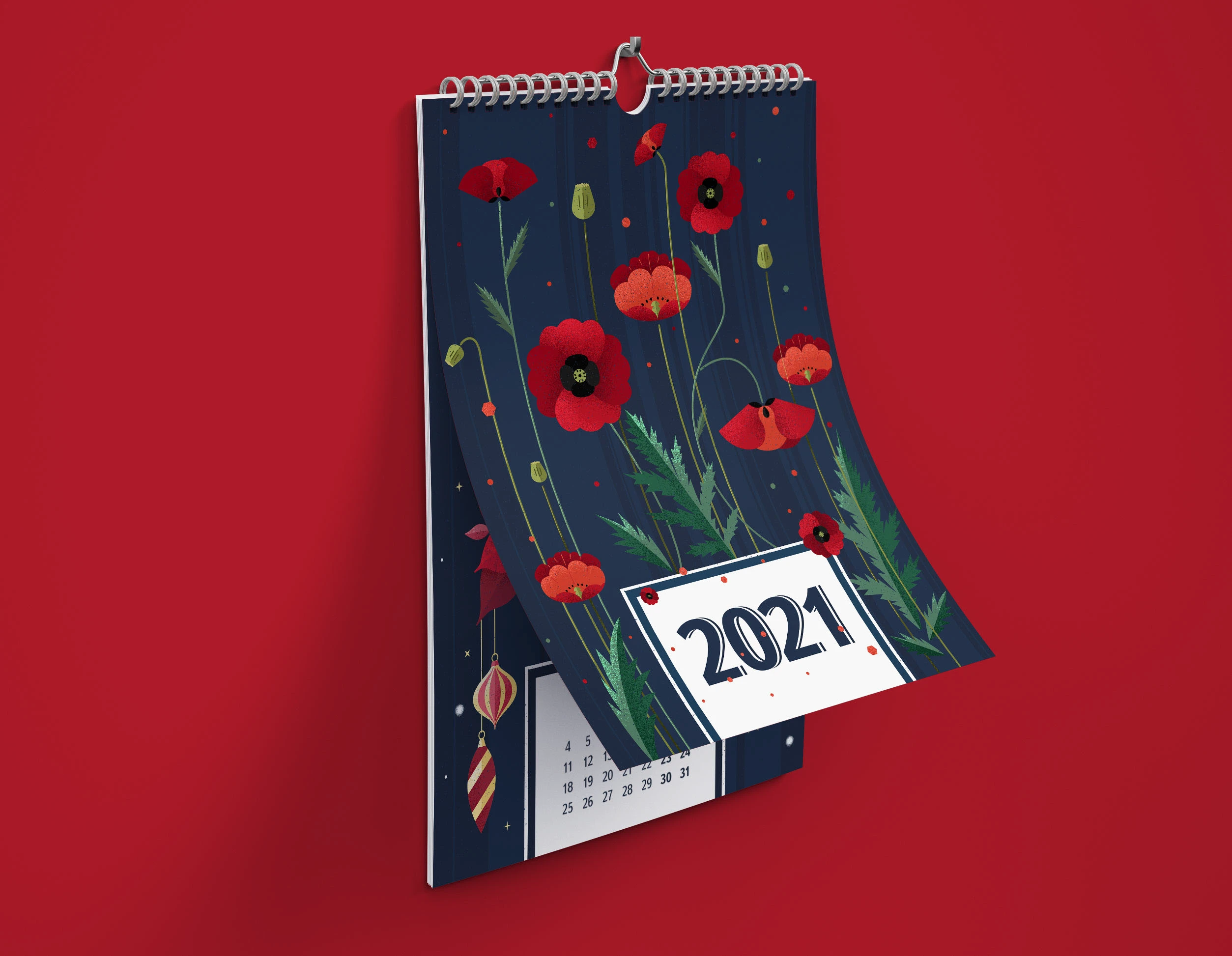 Иллюстрации | Календарь 2021 — Изображение №14 — Иллюстрация, Графика на Dprofile