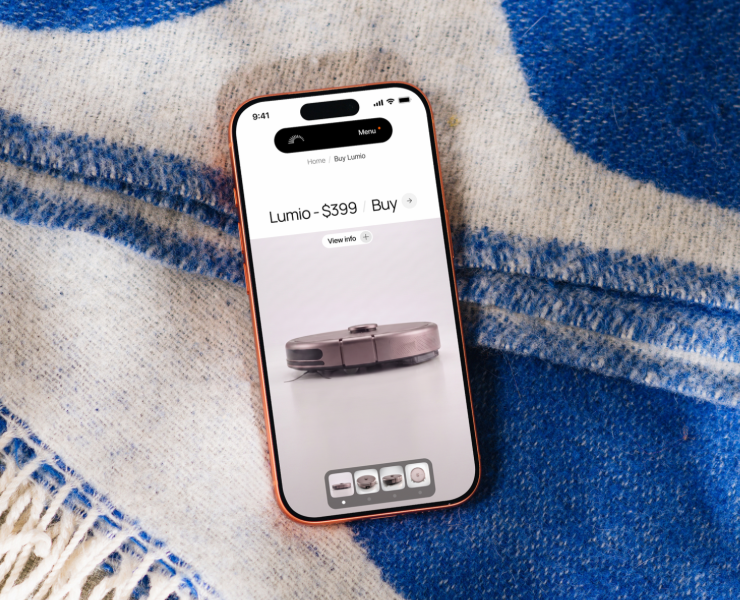 Lumio - corporate website concept — Интерфейсы на Dprofile