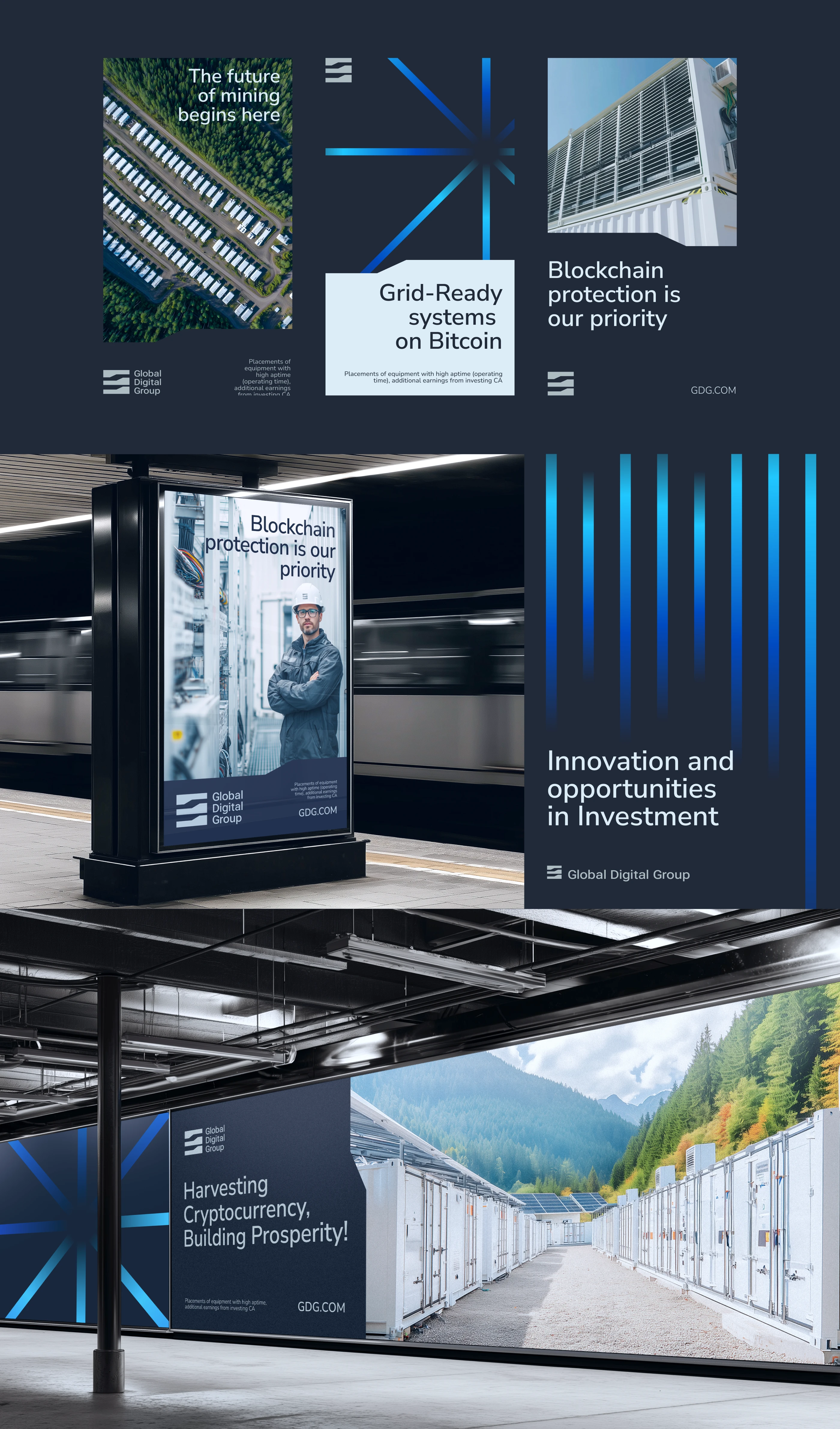 Брендинг операторa майнинговых дата-центров — Изображение №6 — Брендинг на Dprofile