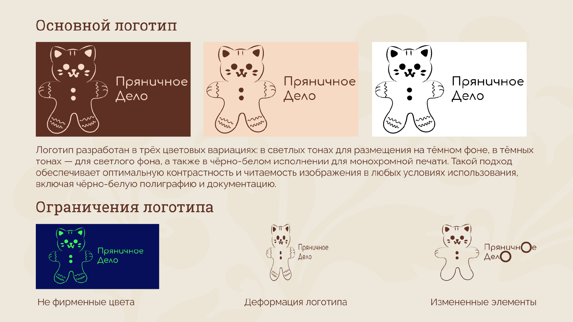 Гайдлайн для летнего фестиваля «Пряничное дело» — Изображение №5 — Брендинг на Dprofile