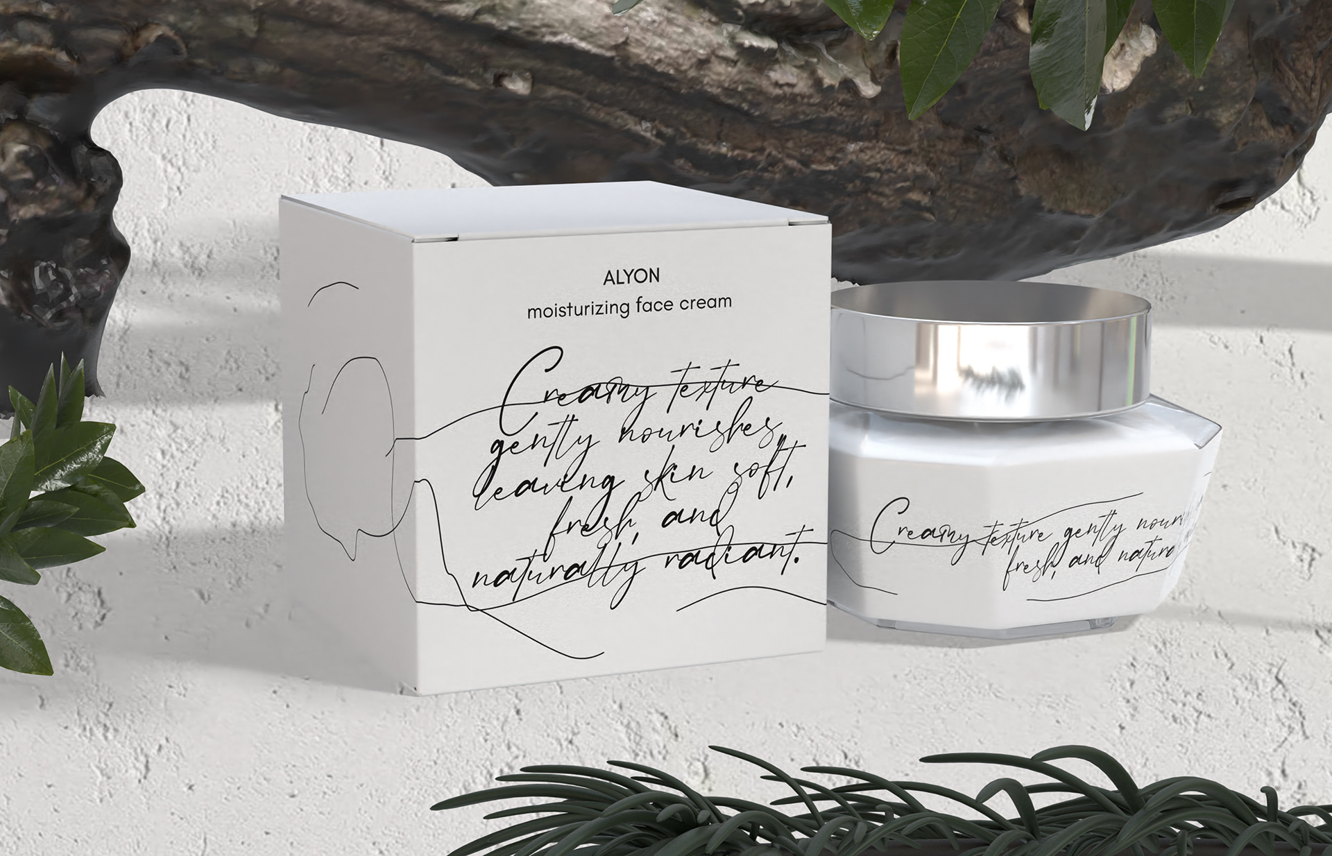 ALYON | айдентика для уходовой косметики — Изображение №10 — Брендинг на Dprofile