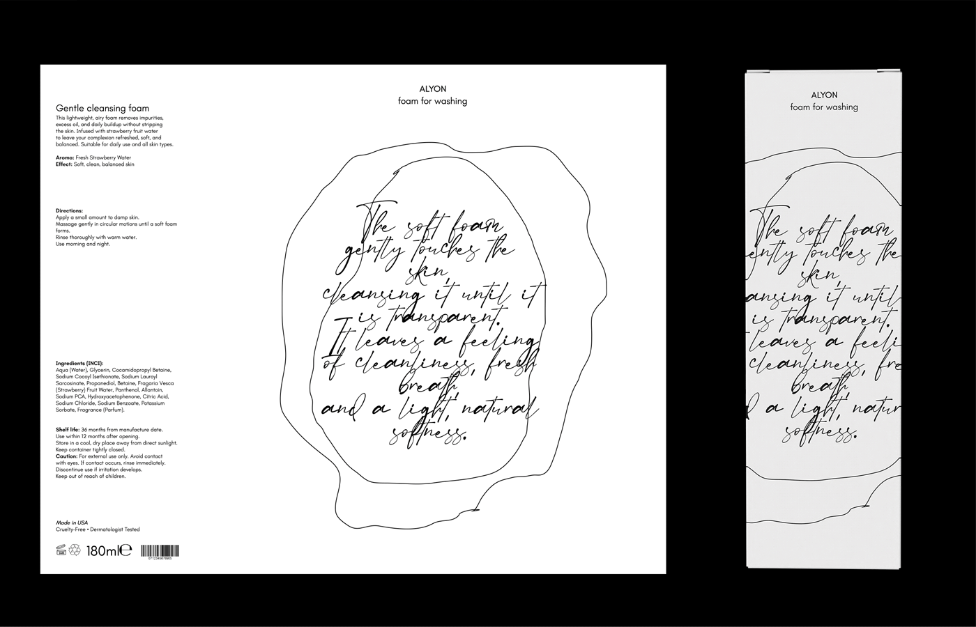 ALYON | айдентика для уходовой косметики — Изображение №5 — Брендинг на Dprofile