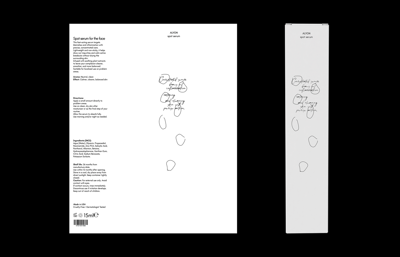 ALYON | айдентика для уходовой косметики — Изображение №7 — Брендинг на Dprofile
