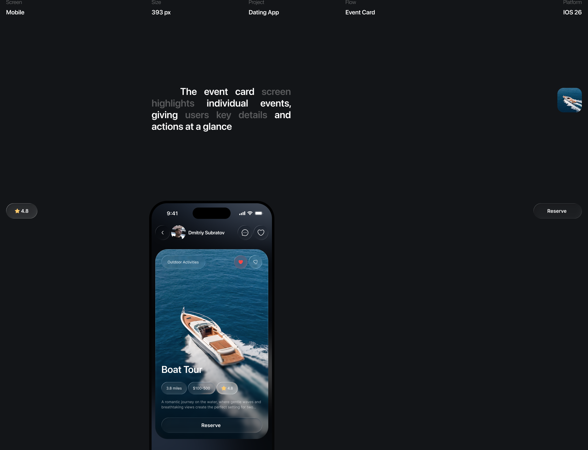 Dating / App — Изображение №11 — Интерфейсы на Dprofile