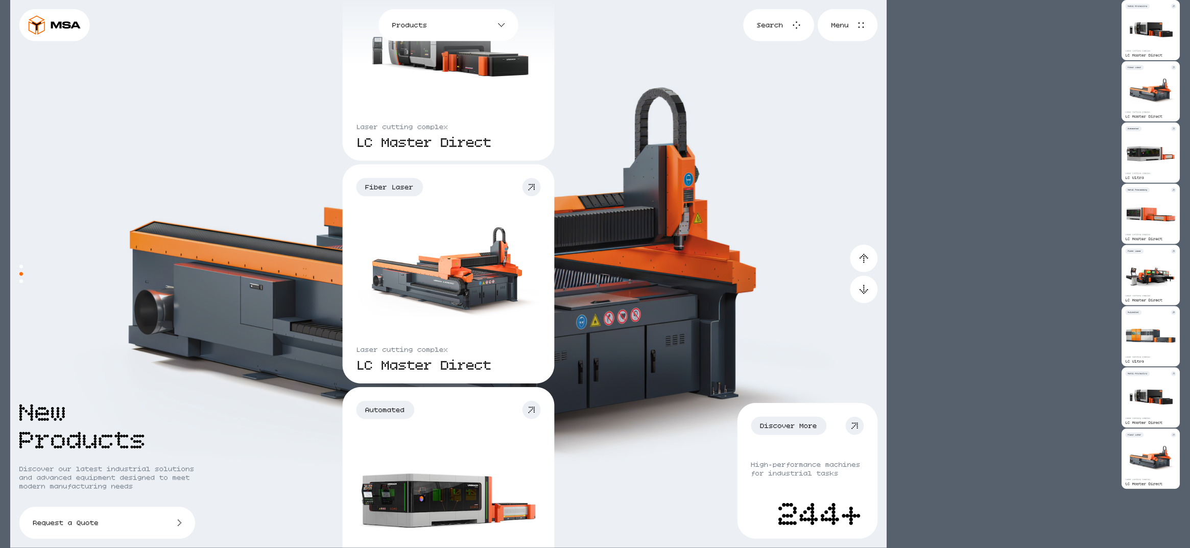 MSA / Web — Изображение №7 — Интерфейсы на Dprofile