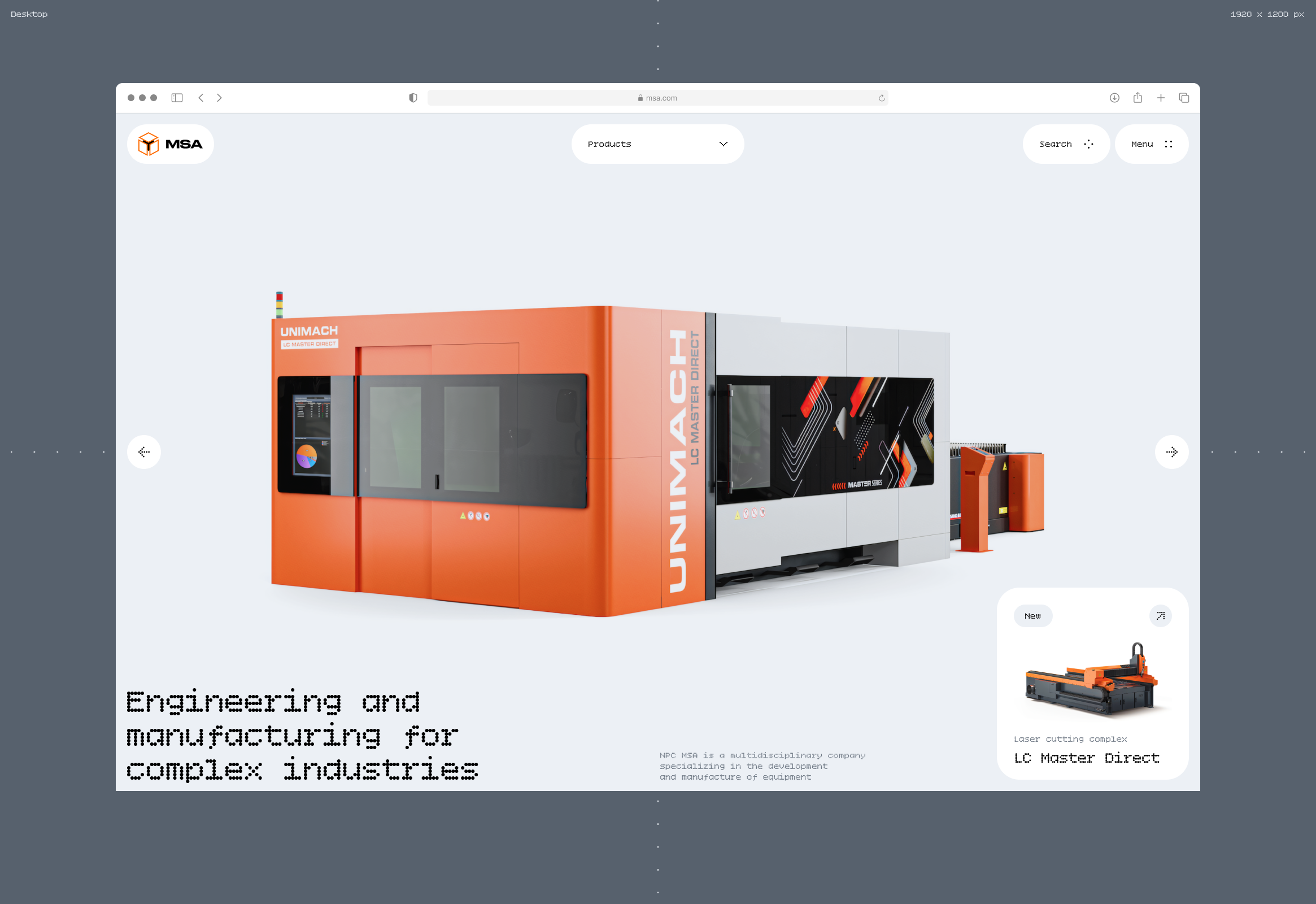 MSA / Web — Изображение №3 — Интерфейсы на Dprofile