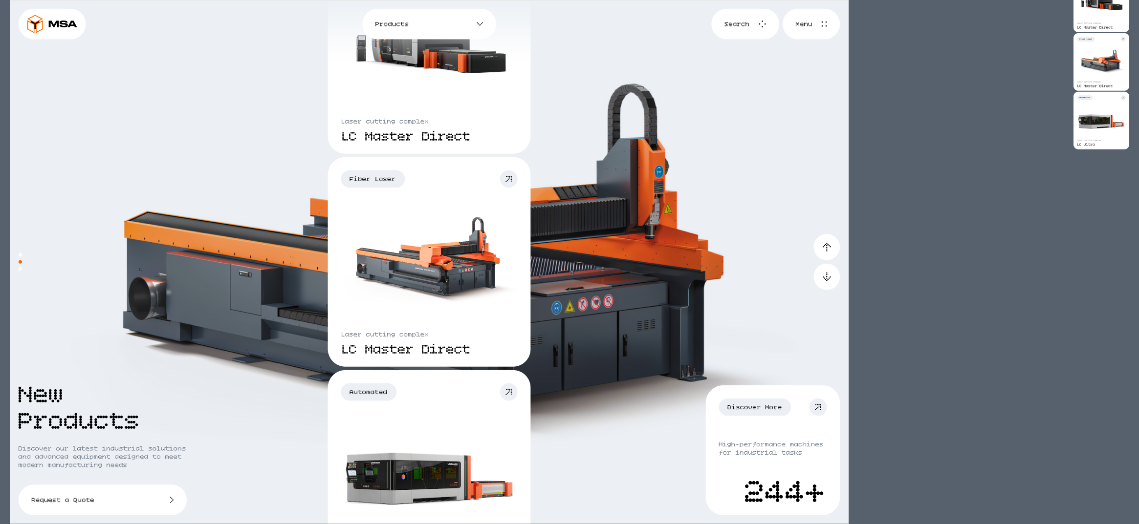 MSA / Web — Изображение №7 — Интерфейсы на Dprofile