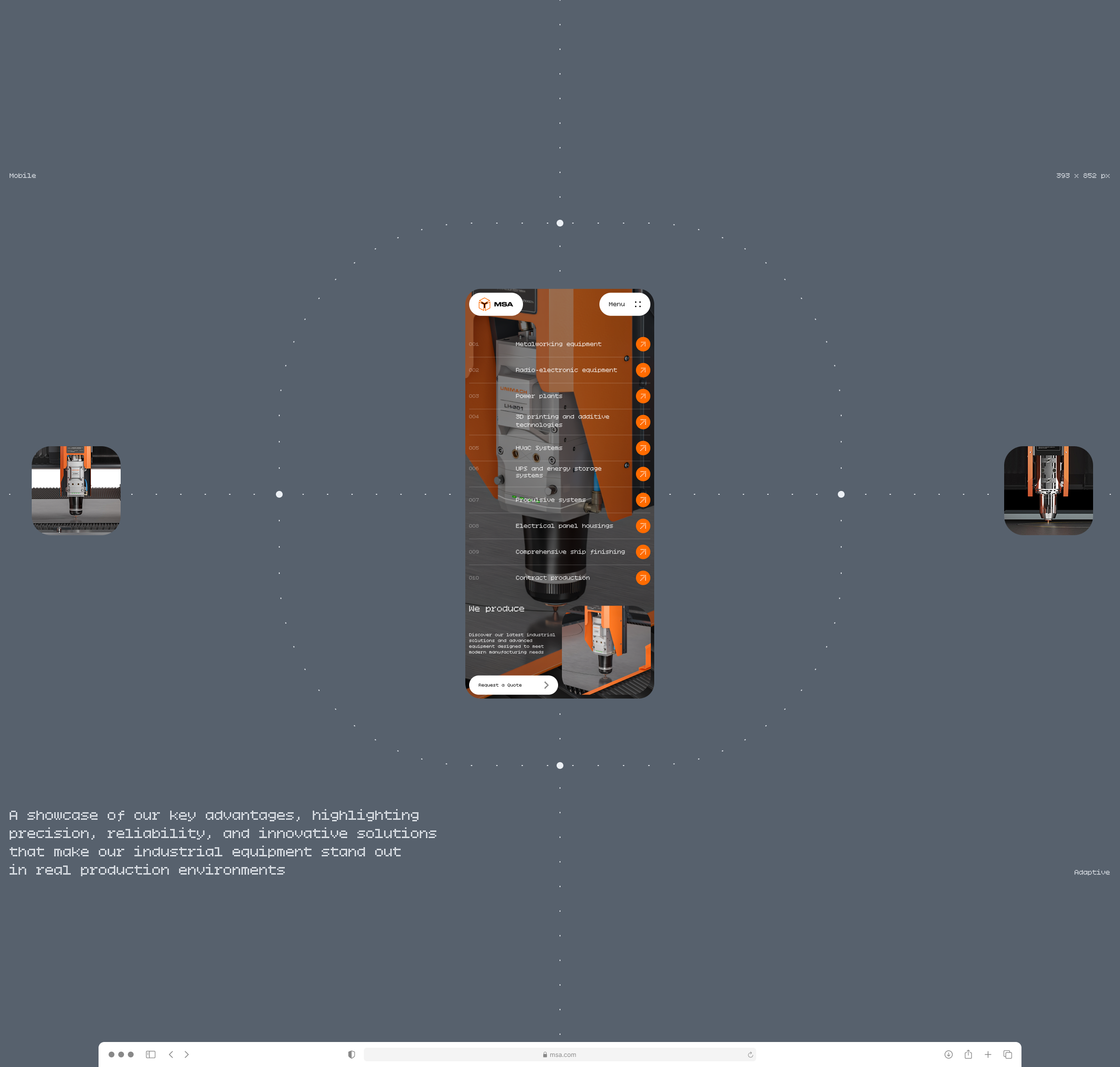 MSA / Web — Изображение №12 — Интерфейсы на Dprofile