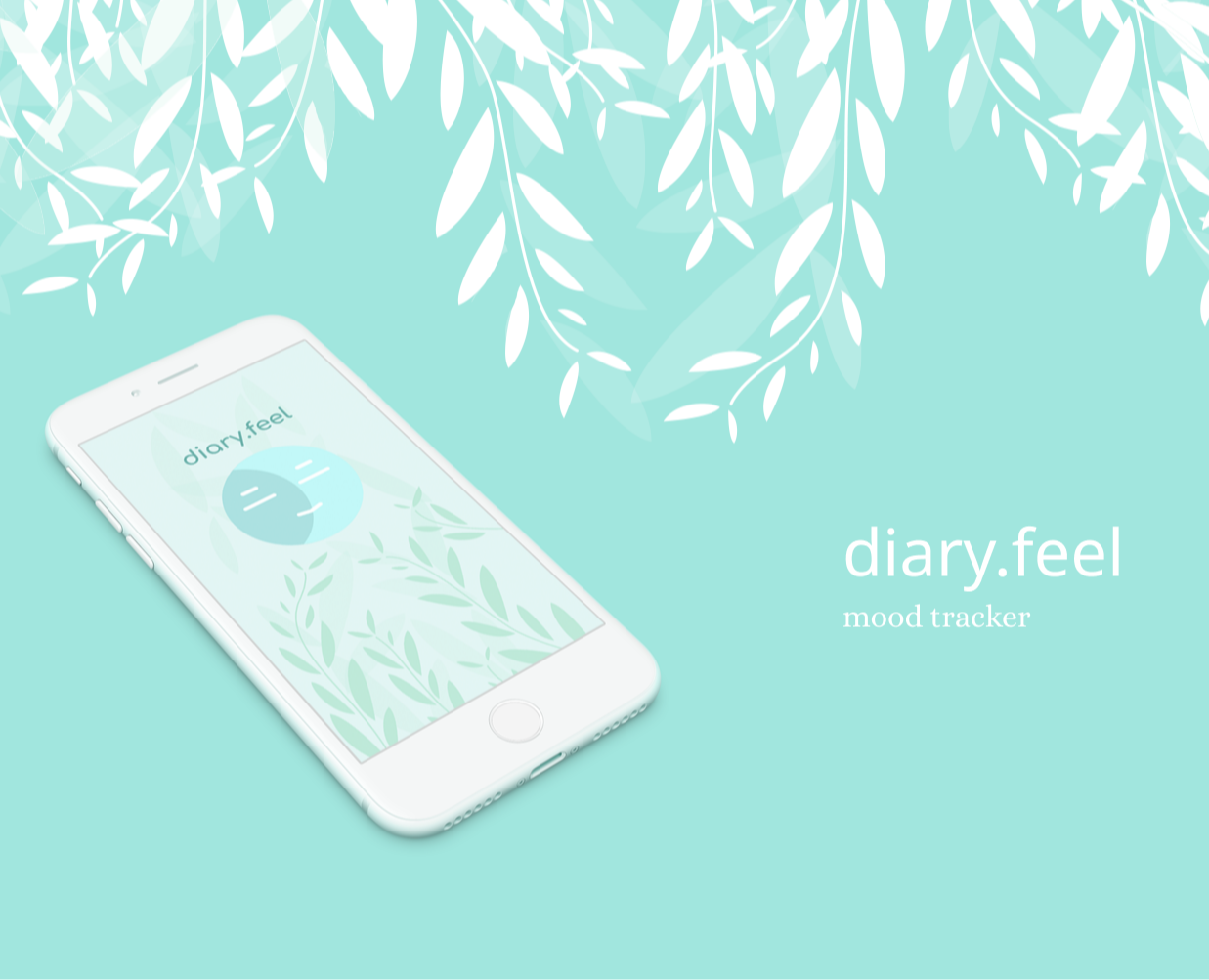 Дизайн приложения "diary.feel" — Интерфейсы, Иллюстрация на Dprofile