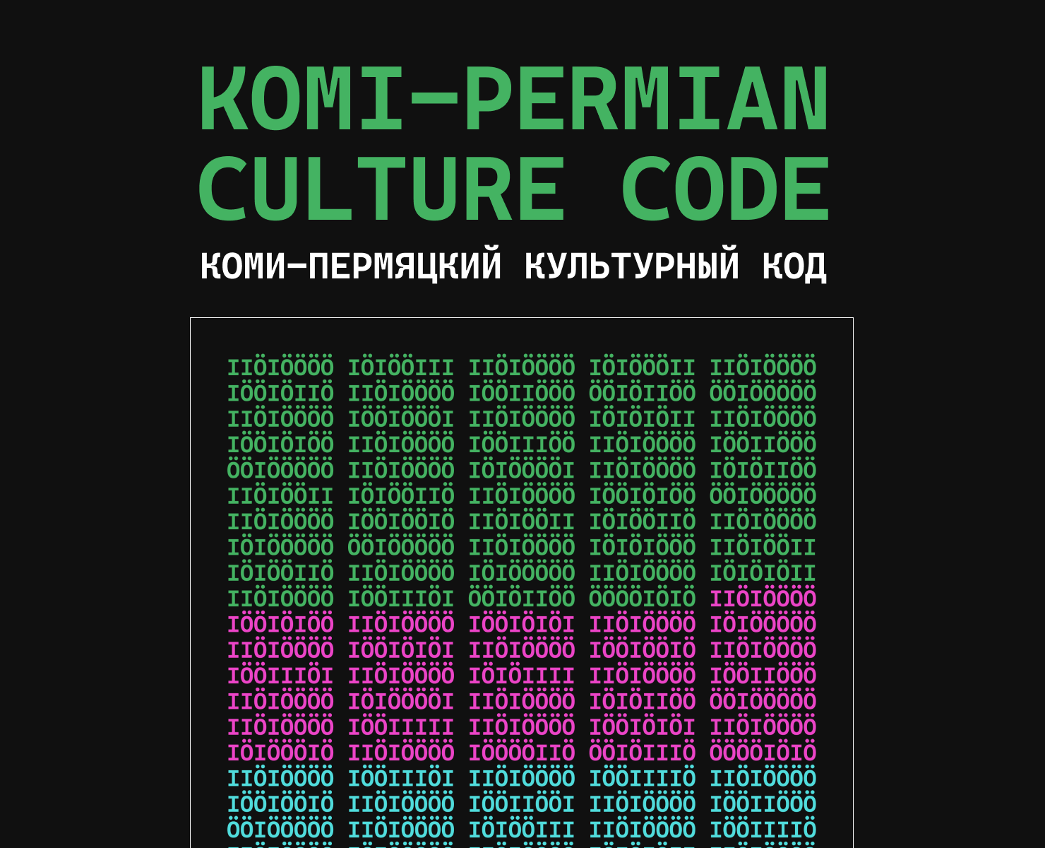 Komi-Permian Culture Code на Dprofile
