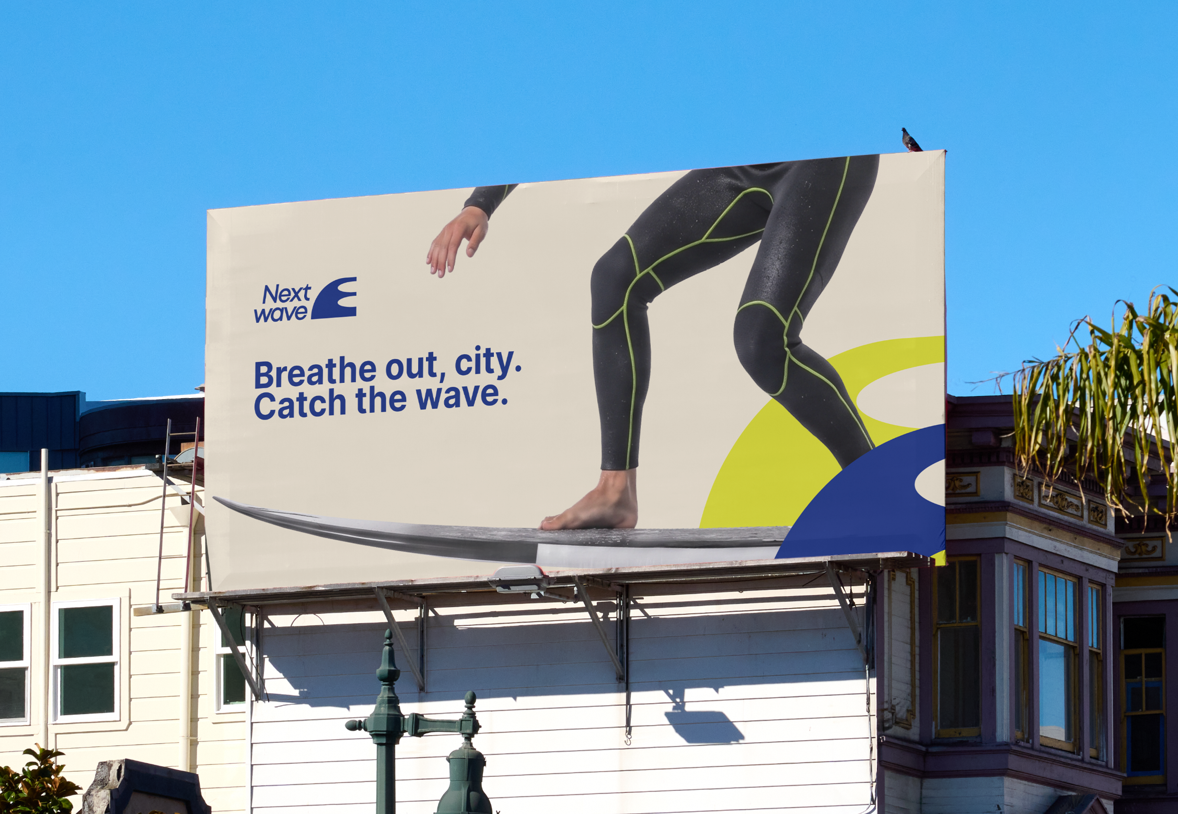Next Wave — Brand Identity & UI/UX — Изображение №1 — Интерфейсы, Брендинг на Dprofile