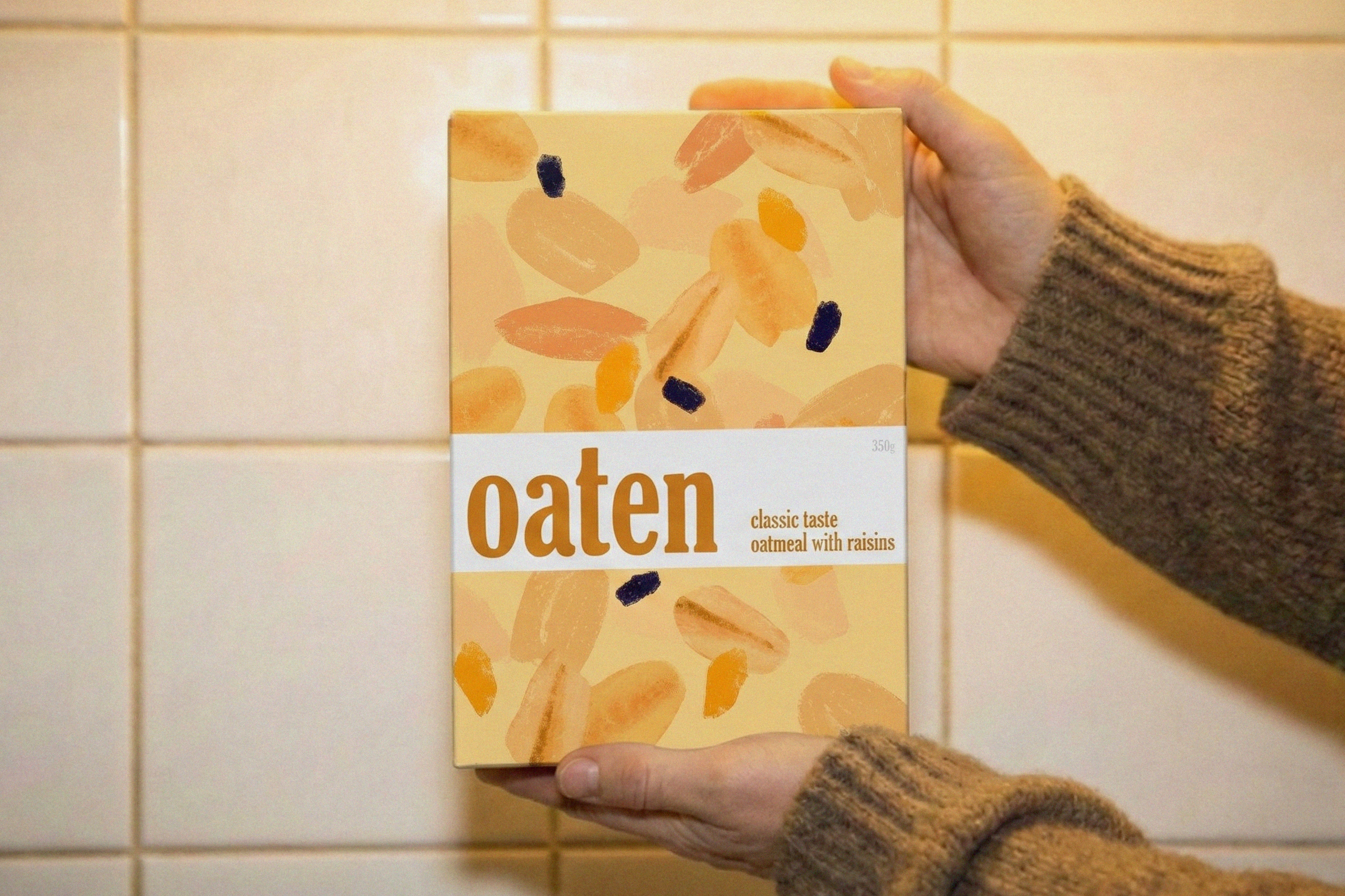 Packaging design ”OATEN” — Изображение №7 — Брендинг, Иллюстрация на Dprofile