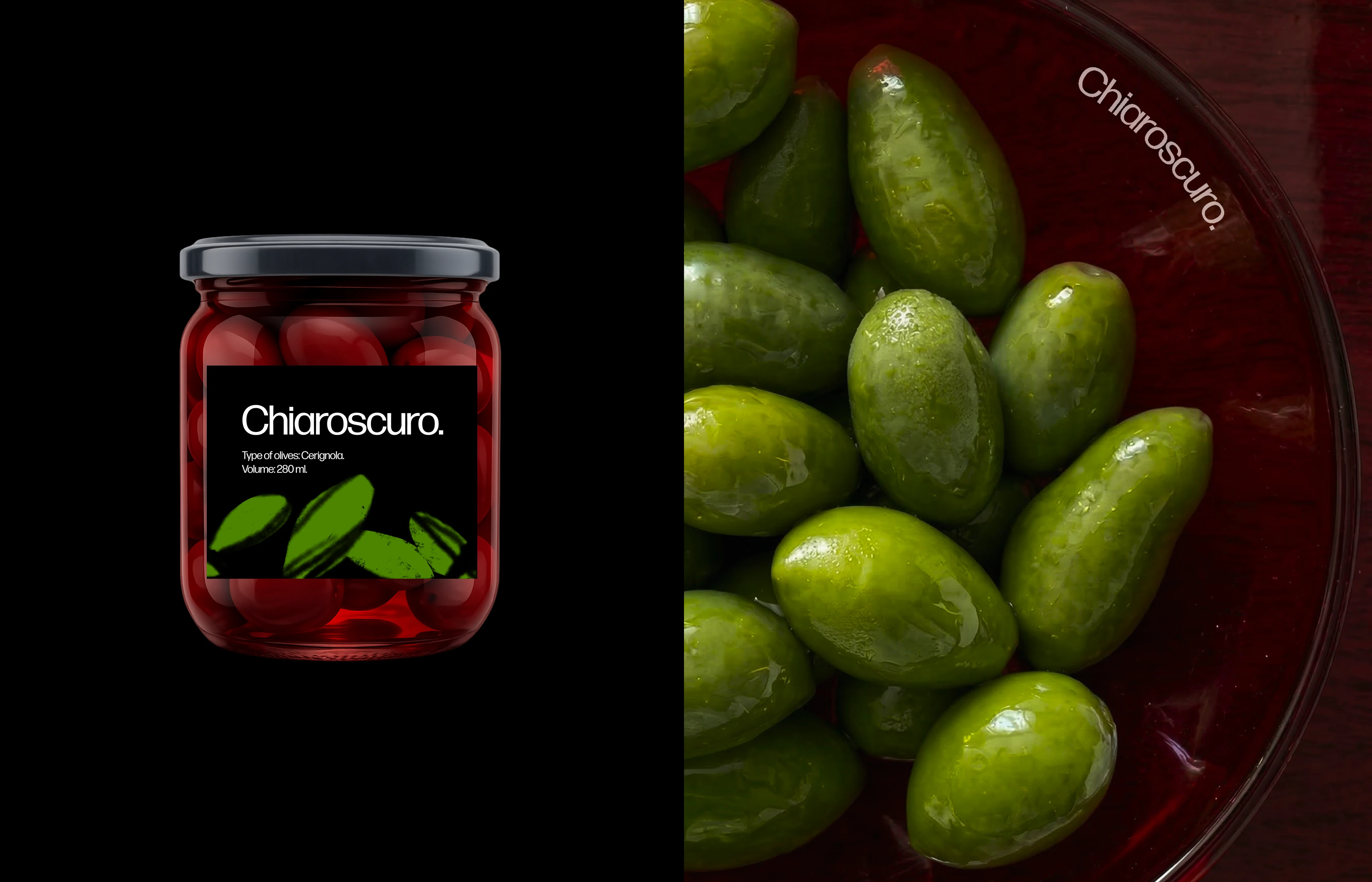 Identity and label design for a wine bar "Chiaroscuro." — Изображение №9 — Брендинг на Dprofile