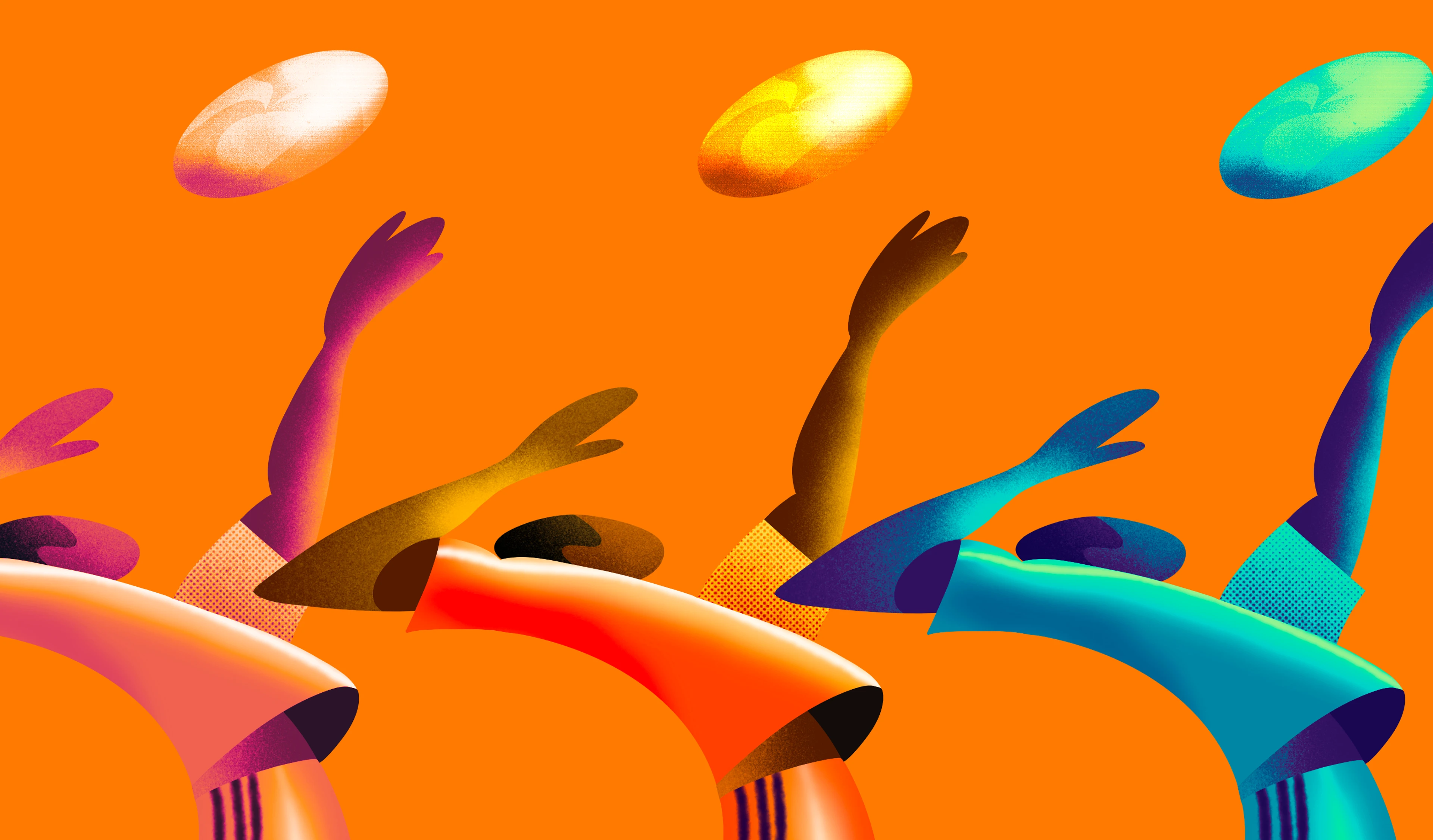 illustrations for a sports magazine “sporty” — Изображение №3 — Иллюстрация, Графика на Dprofile