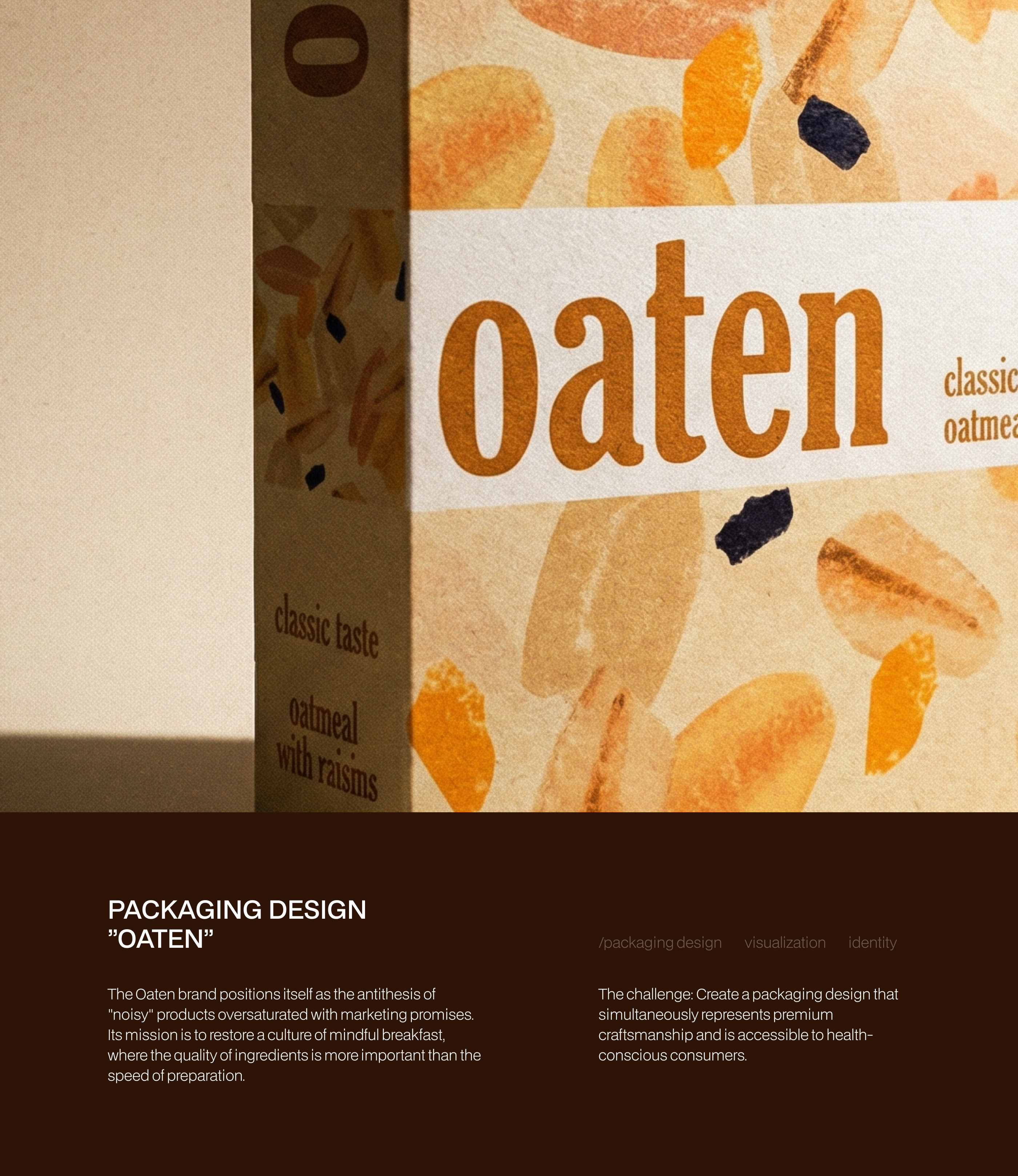 Packaging design ”OATEN” — Изображение №1 — Брендинг, Иллюстрация на Dprofile