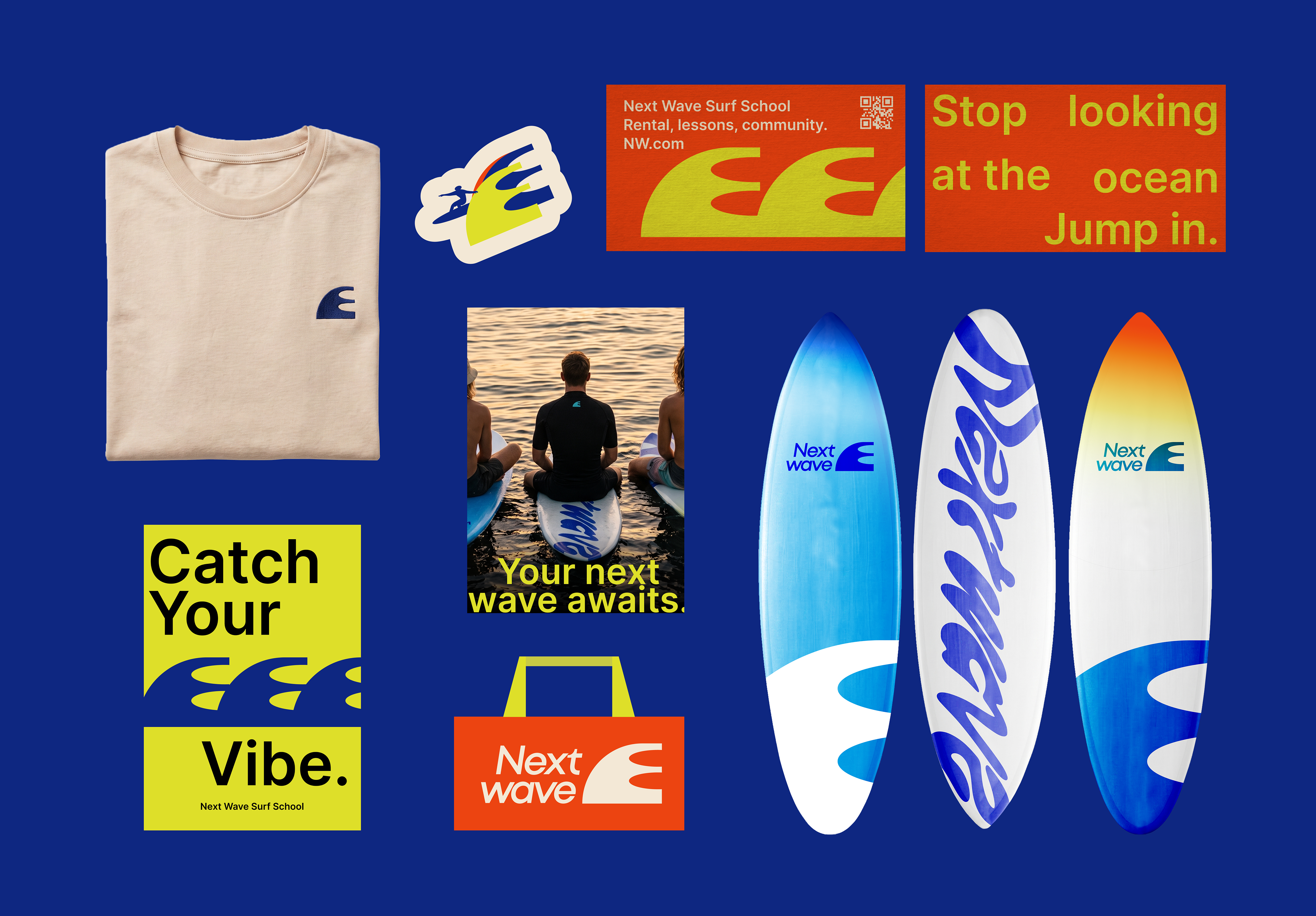 Next Wave — Brand Identity & UI/UX — Изображение №11 — Интерфейсы, Брендинг на Dprofile