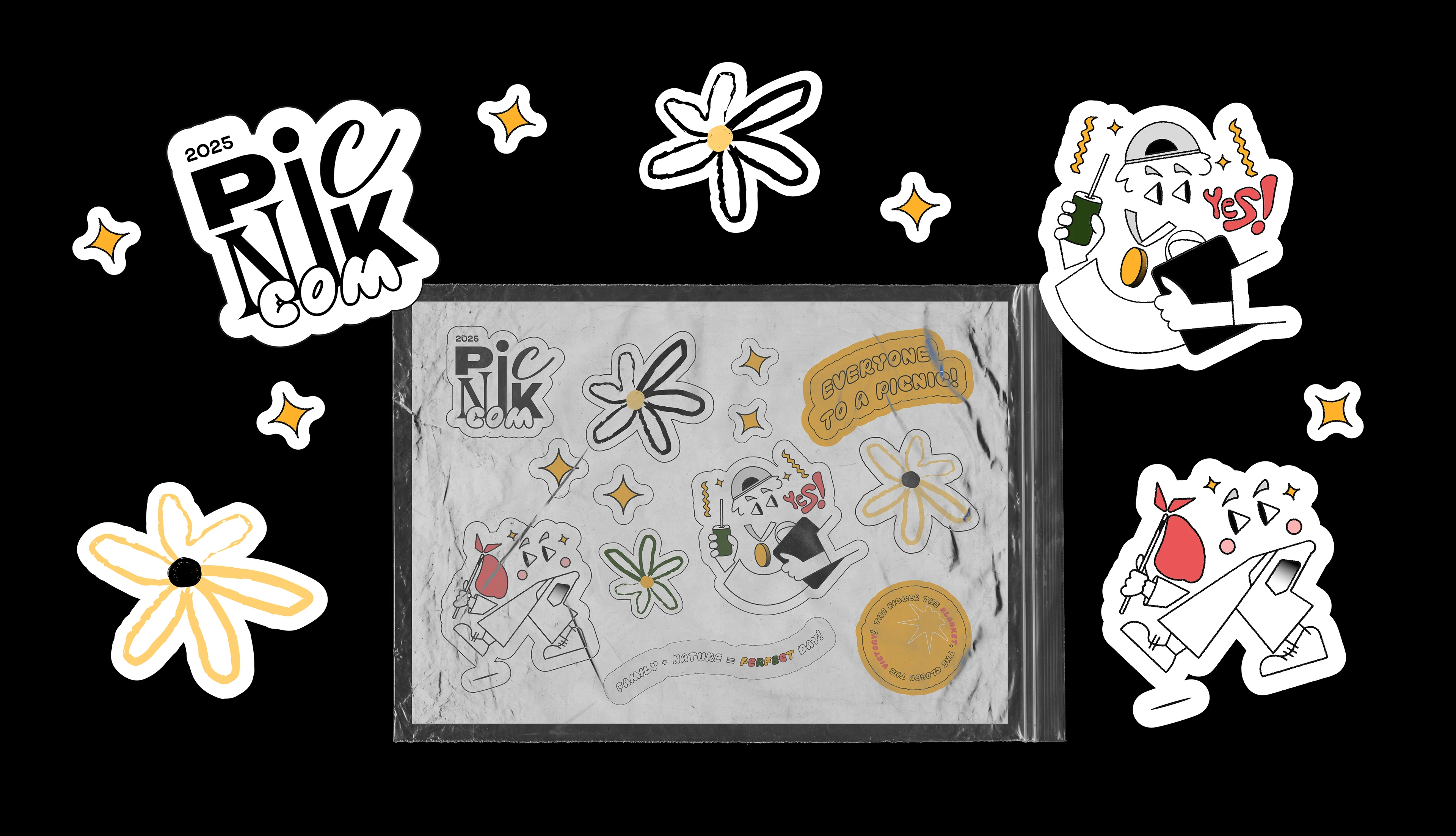 Picnik.com - brand identity, merch — Изображение №9 — Брендинг на Dprofile