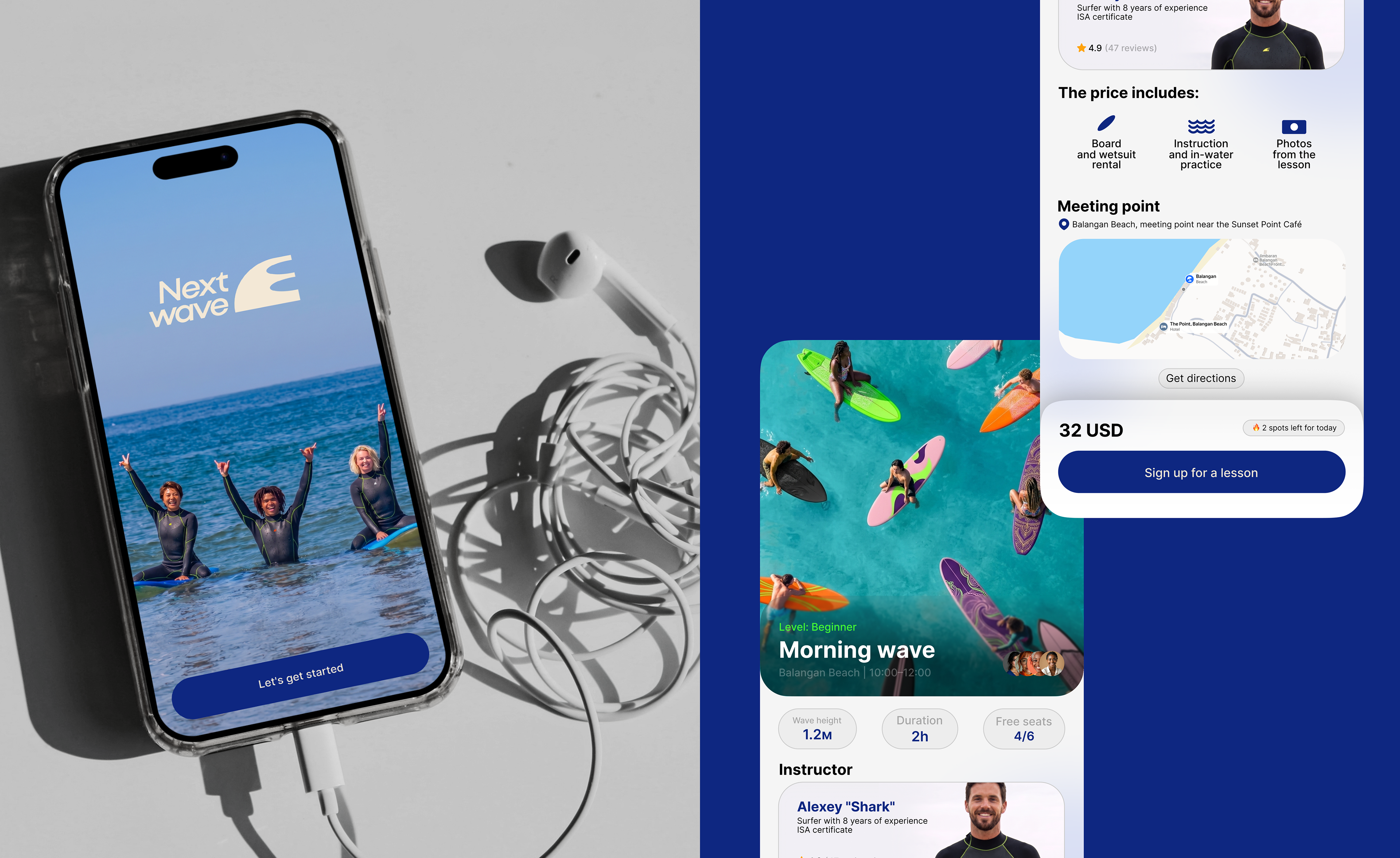 Next Wave — Brand Identity & UI/UX — Изображение №7 — Интерфейсы, Брендинг на Dprofile